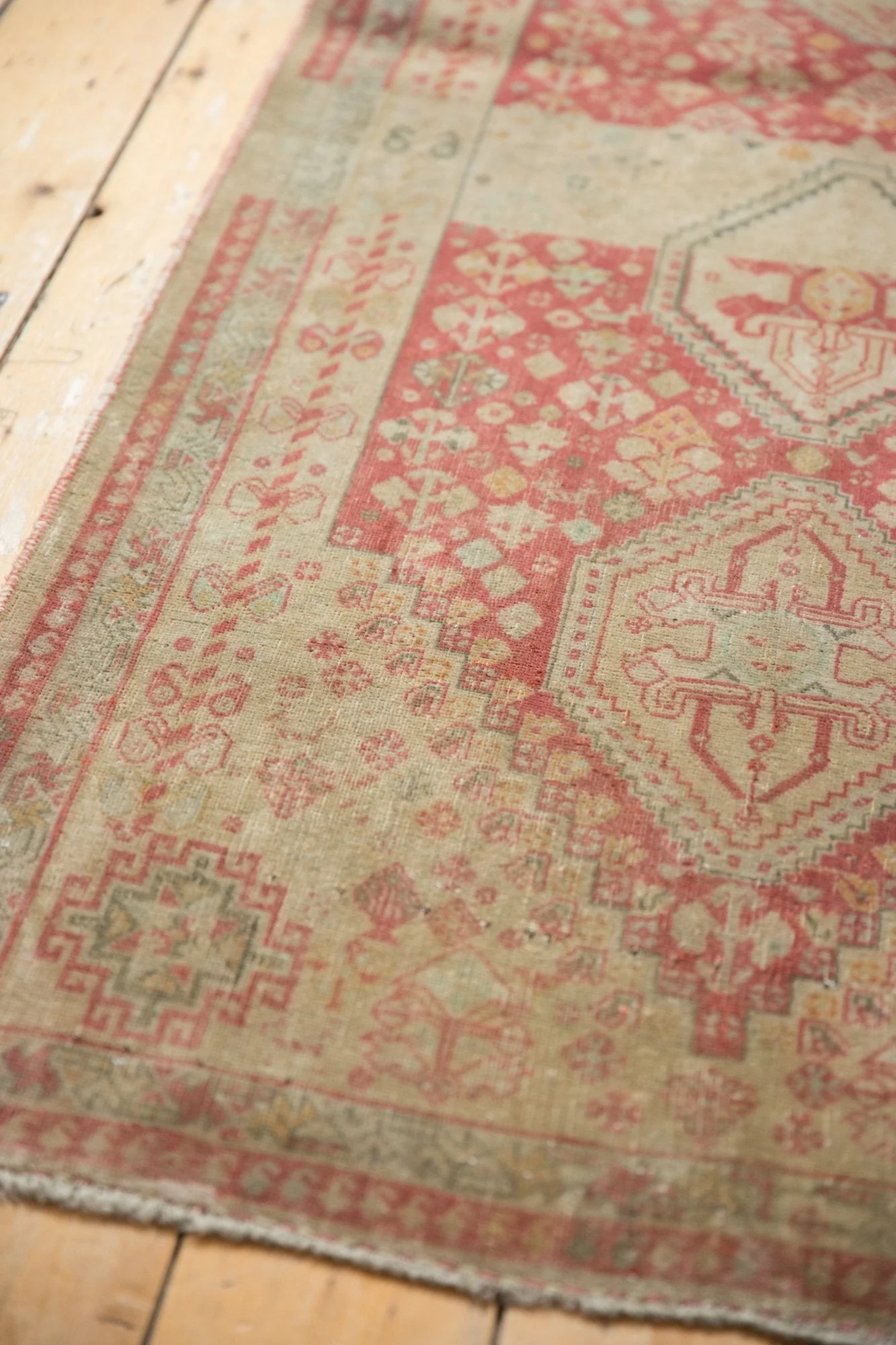 2.5x7 Vintage Distressed Shiraz Rug Runner - Image 7