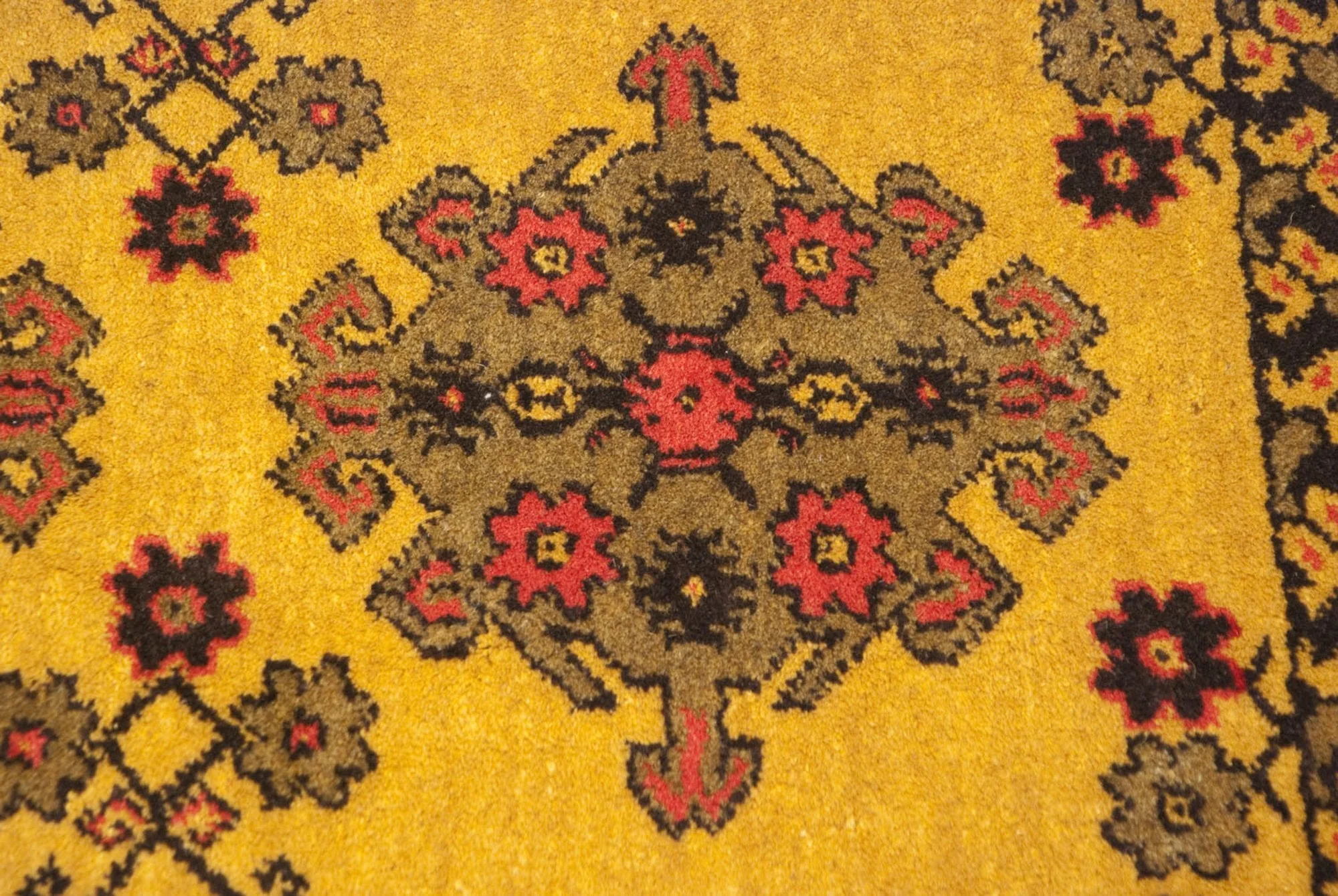 2.5x9.5 Vintage Daulatabad Rug Runner - Image 4