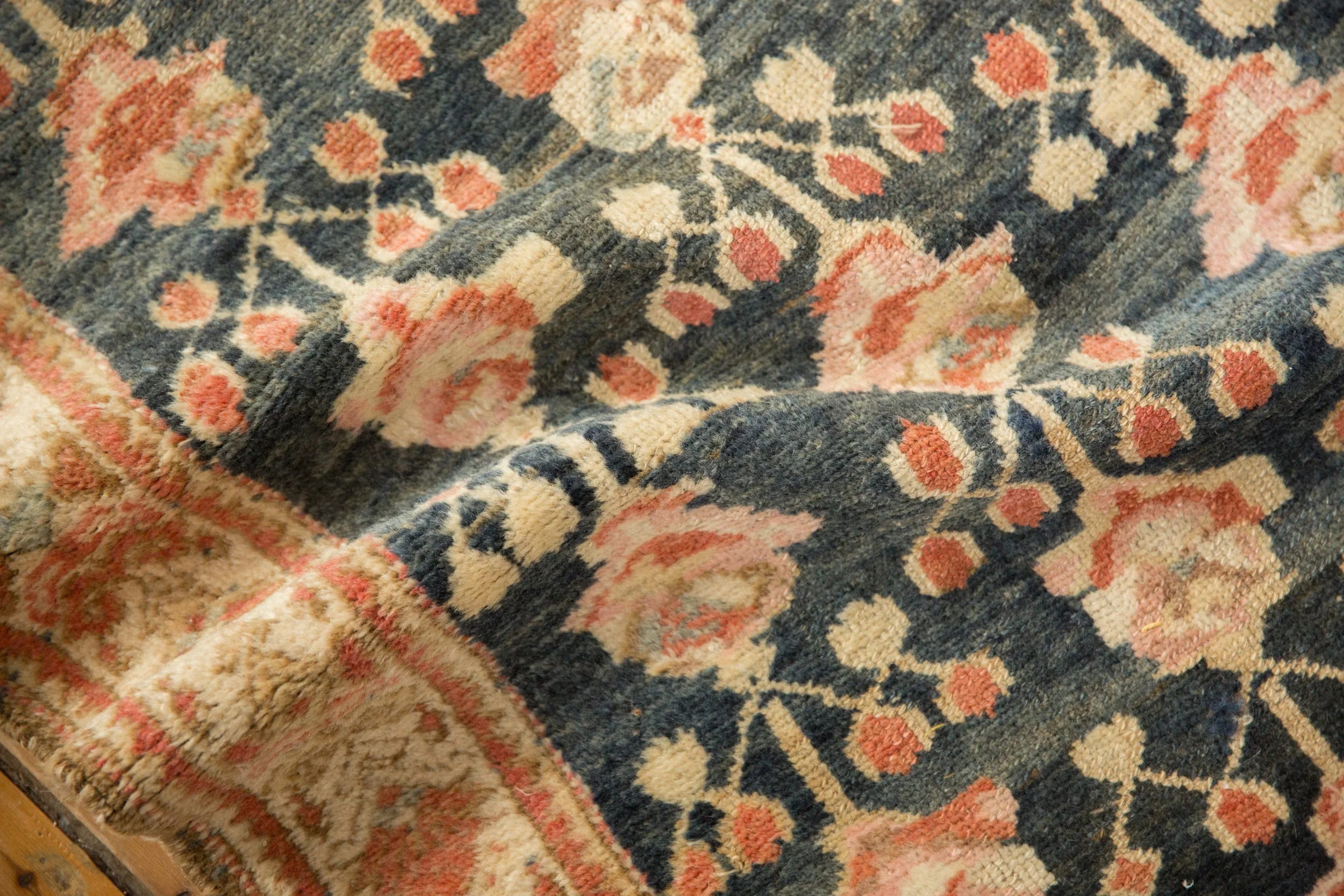 2.5x9 Antique Kurdish Hamadan Rug Runner - Image 8