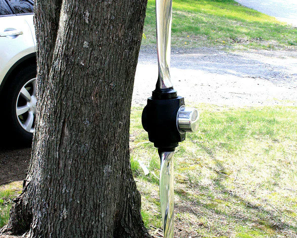 2-Bladed McCauley Mirror High Polished Airplane Propeller Sculpture - Image 3