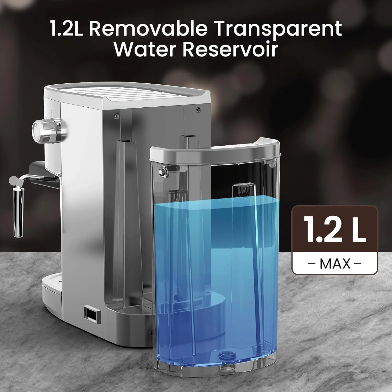 2 in 1 Espresso Machines Support Capsule Coffee Automatic Cappuccino Coffee Maker CM8054 - Image 15