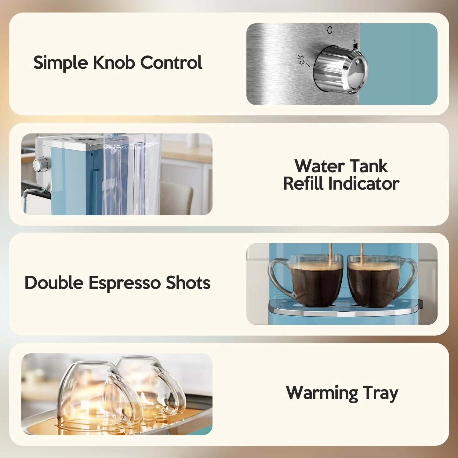 2 in 1 Espresso Machines Support Capsule Coffee Automatic Cappuccino Coffee Maker CM8054 - Image 39