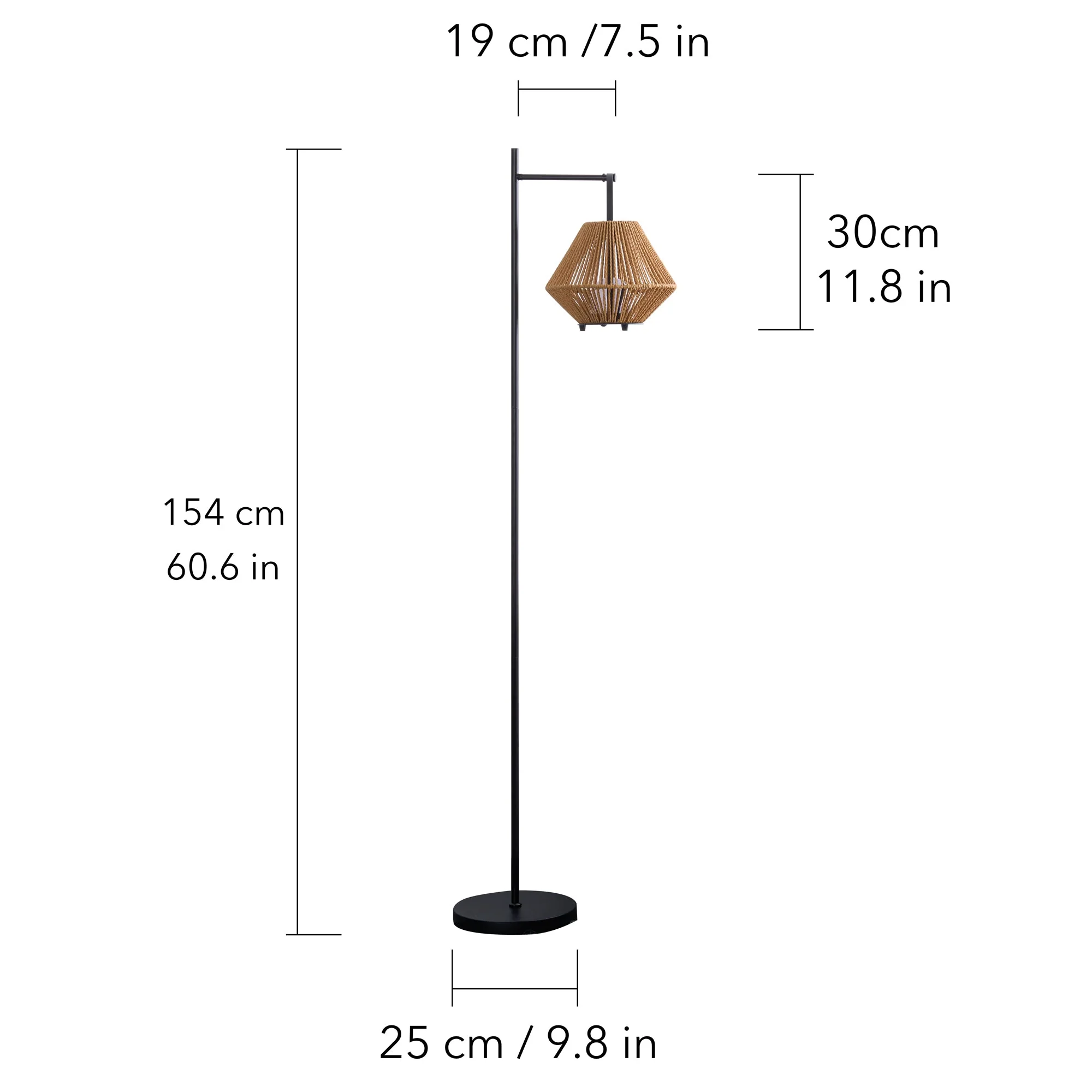 2-in-1 Portable Lantern & Floor Lamp for Indoors & Outdoors - Image 5