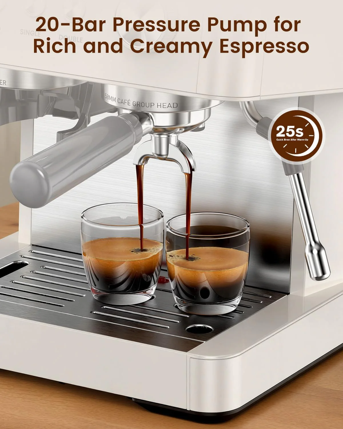 20 Bar Espresso Machines with Grinde CM8031 - Image 27