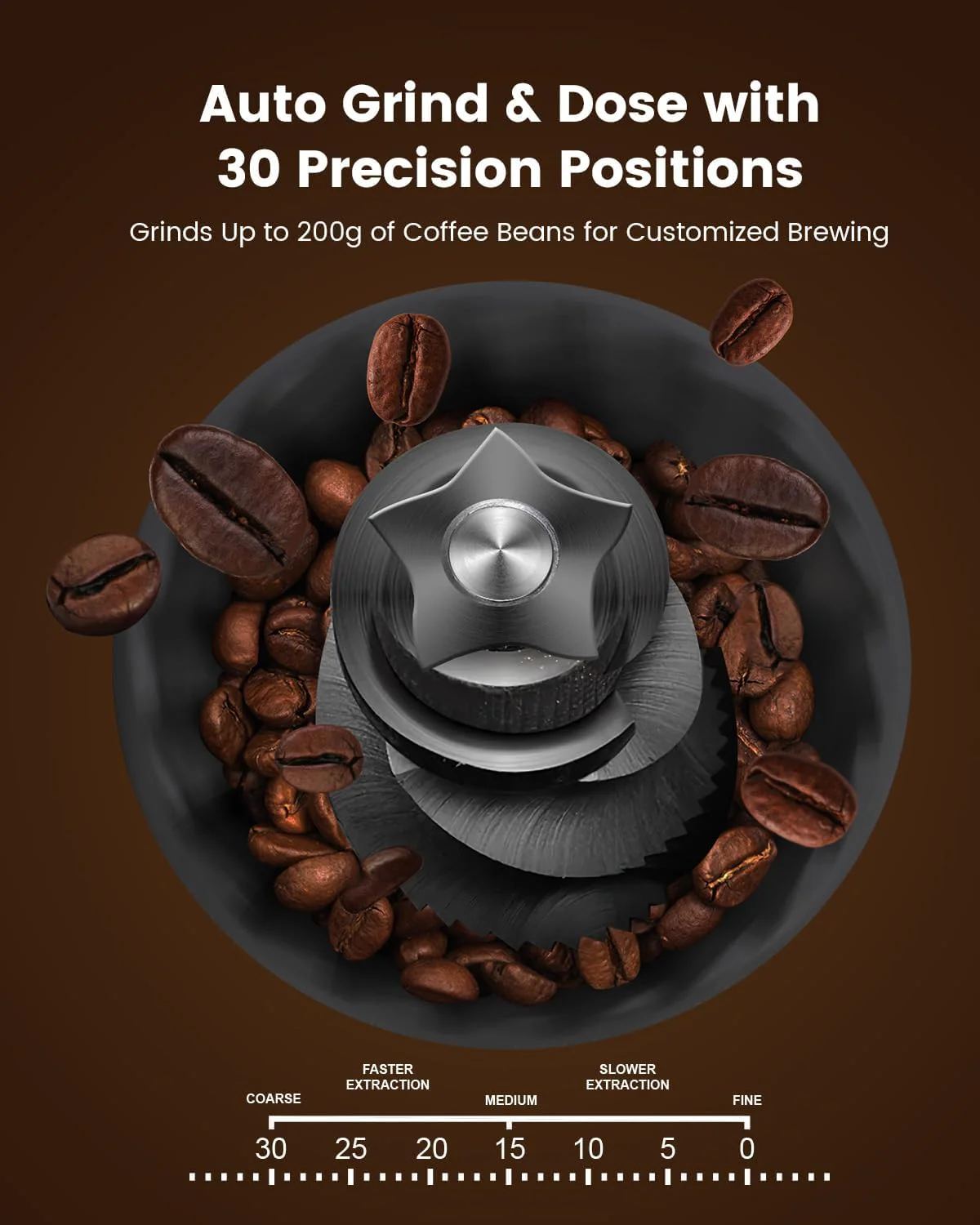 20 Bar Espresso Machines with Grinde CM8031 - Image 29