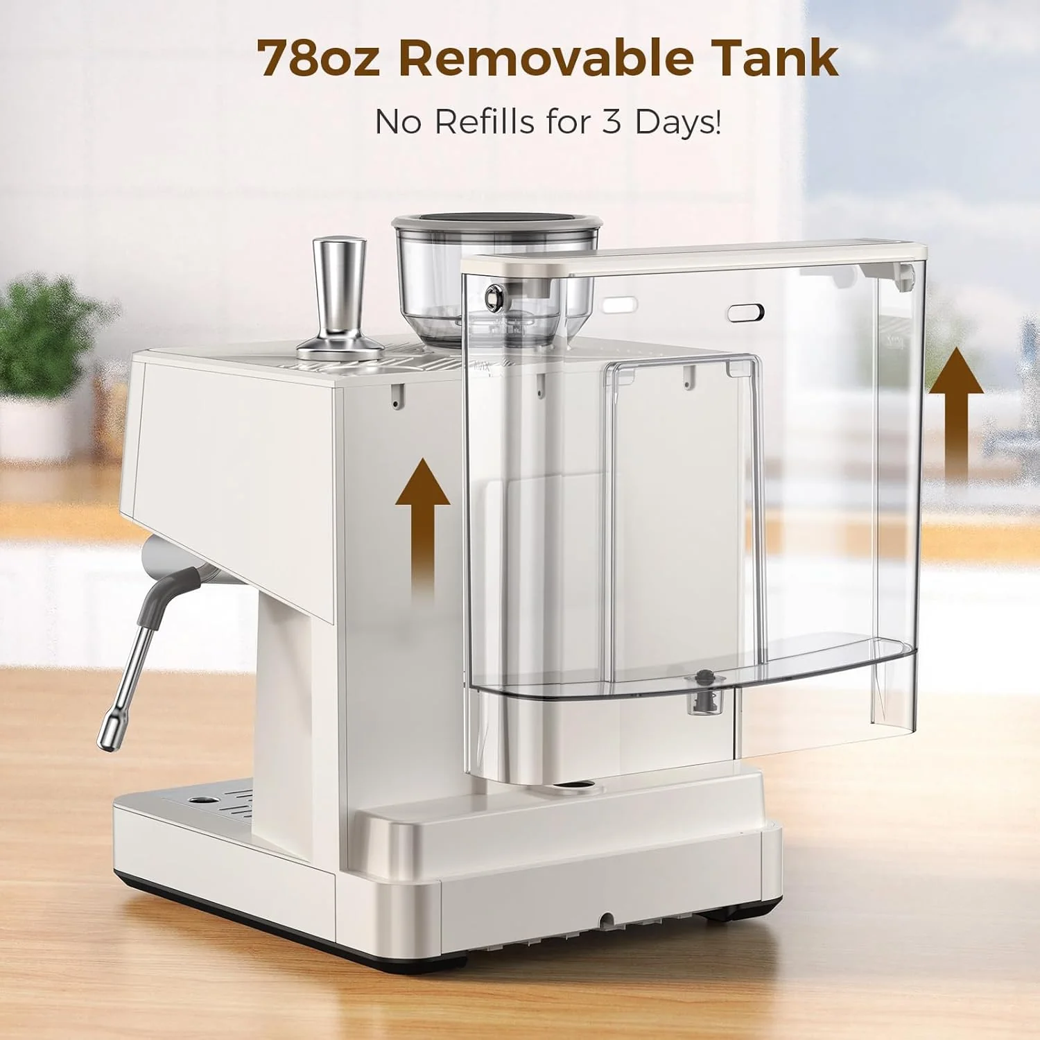 20 Bar Espresso Machines with Grinde CM8031 - Image 30