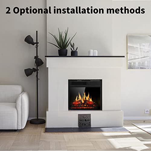 20 Inch Electric Fireplace Insert M1804,M1804C - Image 3