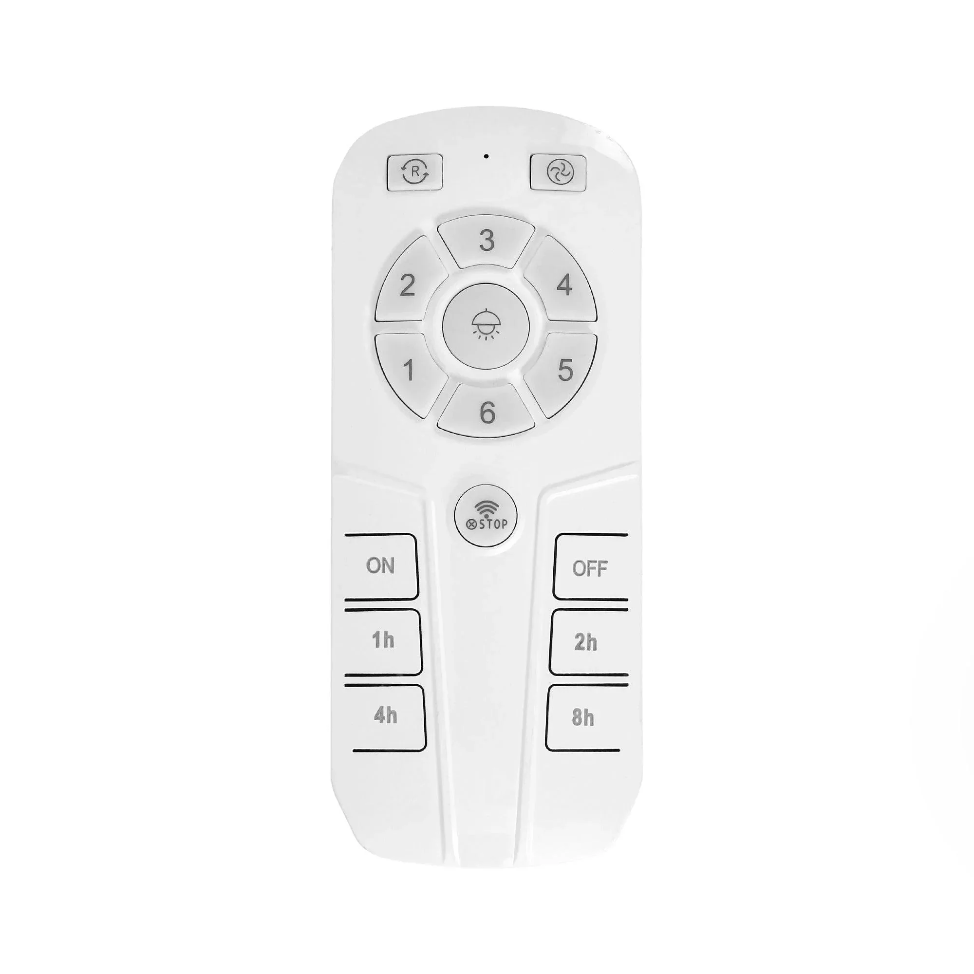 20 Inch White Farmhouse Handmade Wooden Beads Flush Mount Ceiling Fan with APP Remote Control and Lighting - Image 13