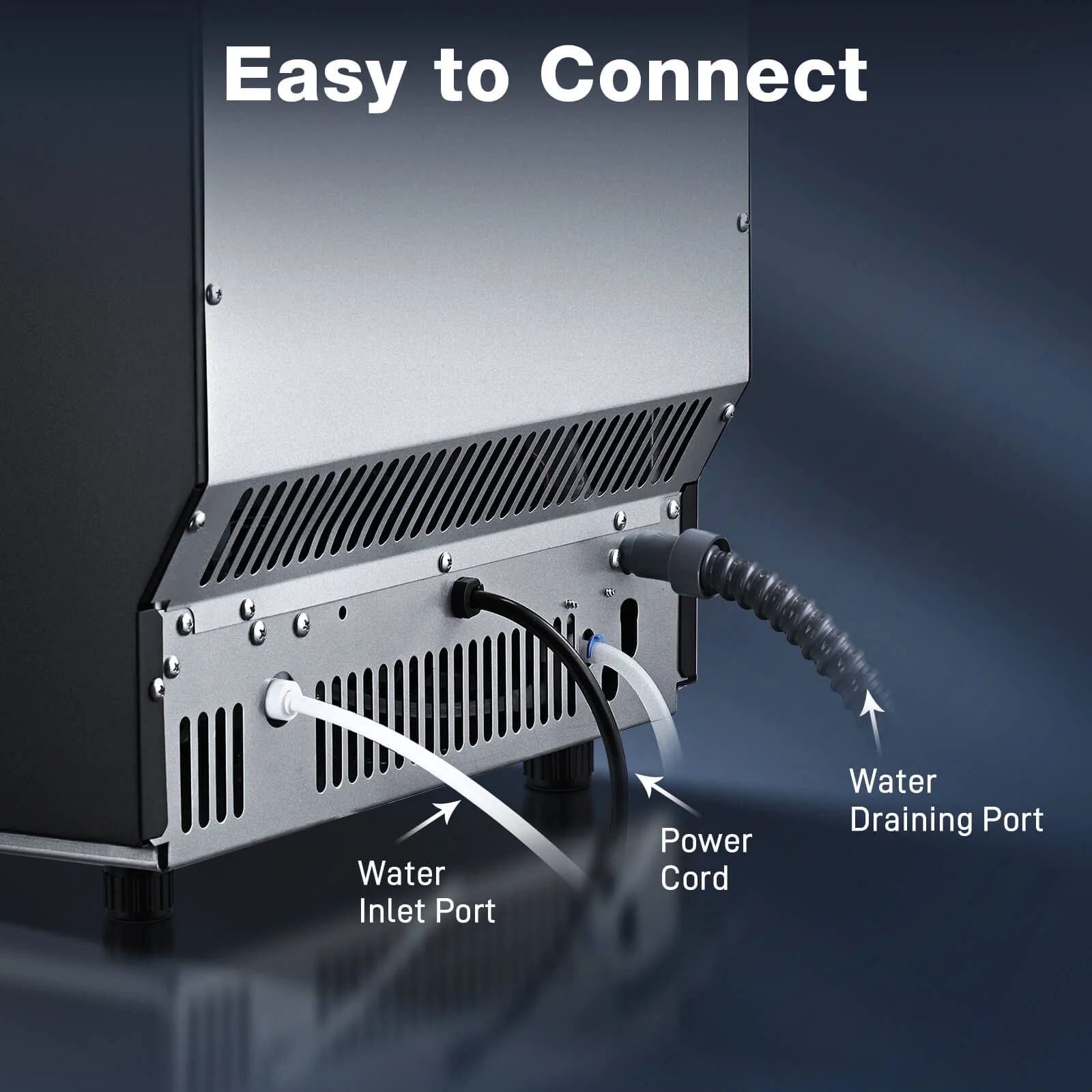 200LBS Freestanding Commercial Ice Maker Z5895 - Image 14