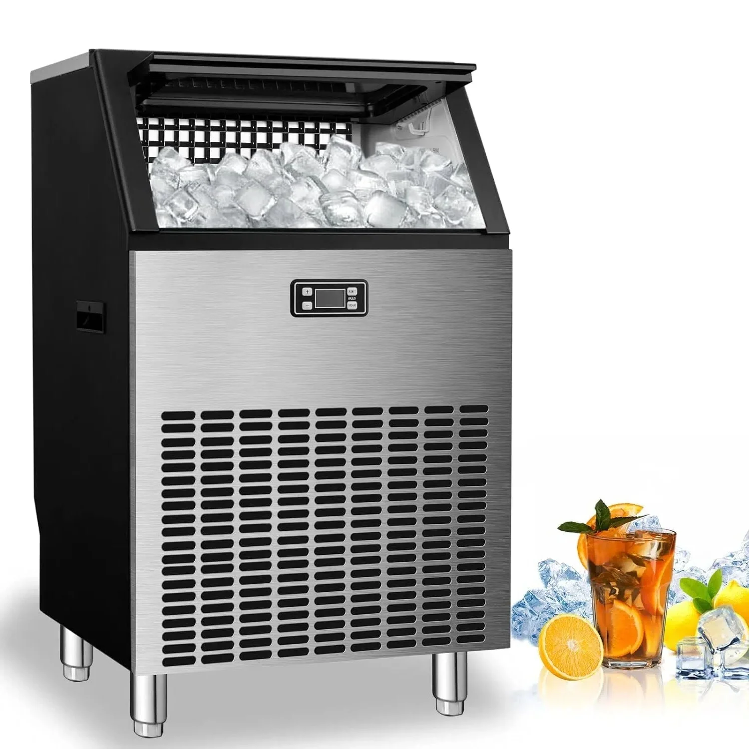 200LBS Freestanding Commercial Ice Maker Z5895 - Image 23