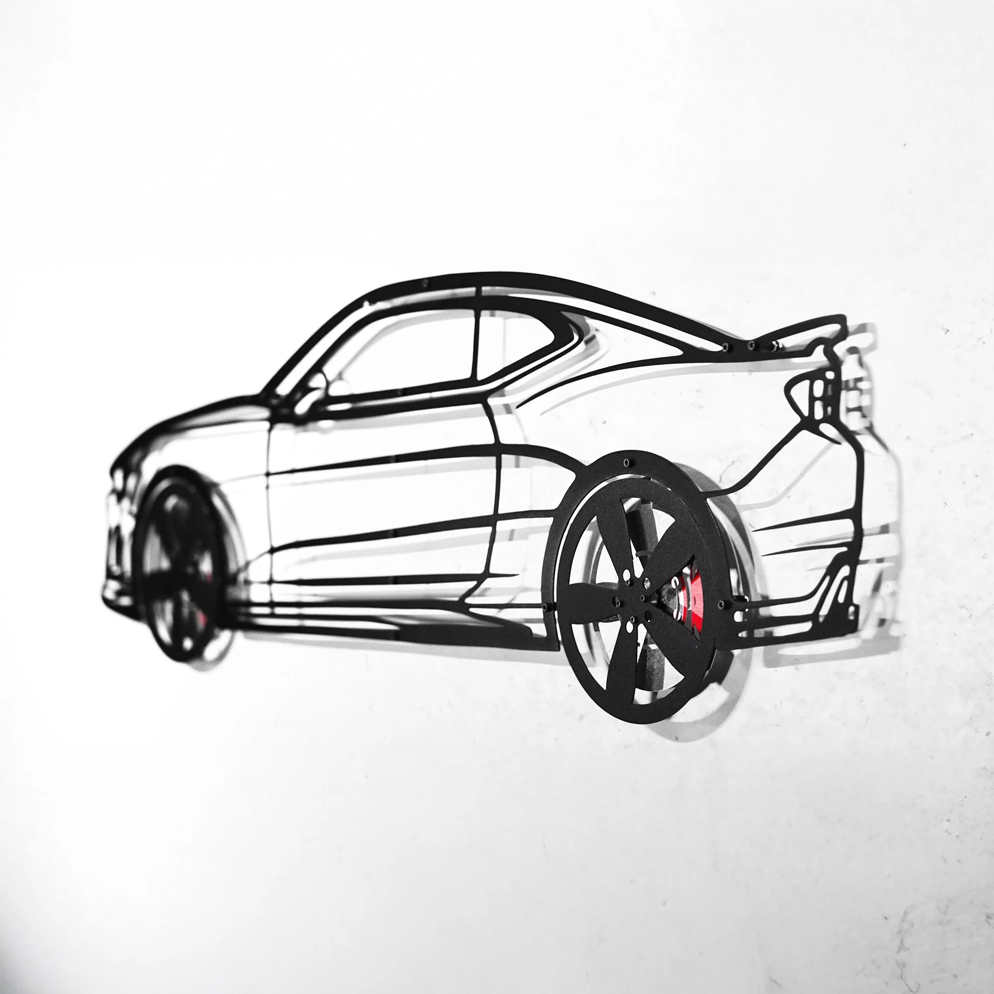 2019 Camaro ZL1 Metal Wall Art – Spinning Wheels Muscle Decor-KAFMEKA005 - Image 7