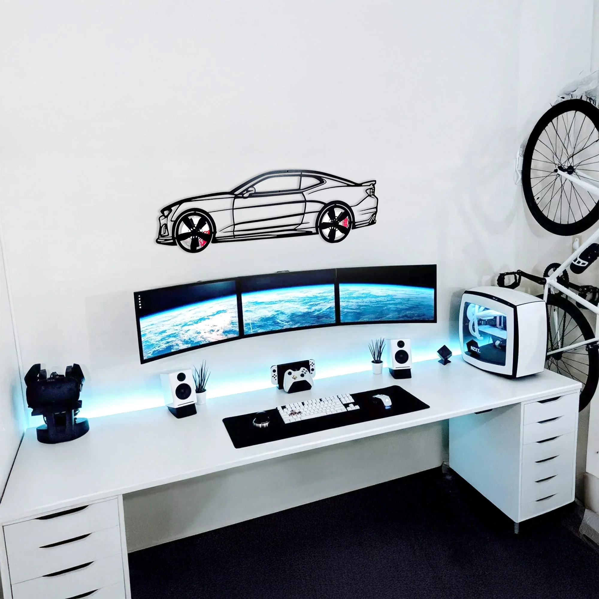 2019 Camaro ZL1 Metal Wall Art – Spinning Wheels Muscle Decor-KAFMEKA005 - Image 9