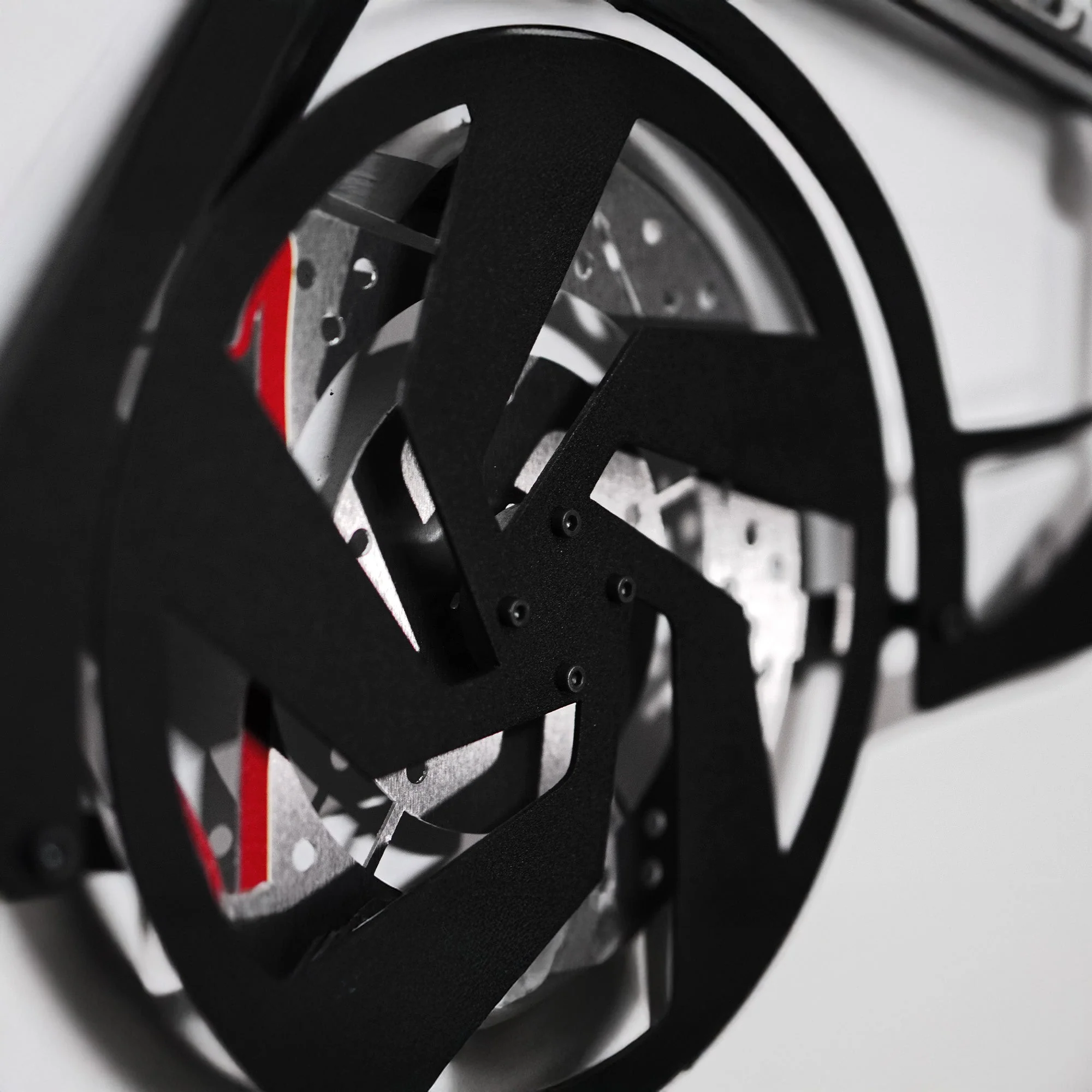 2022 Volkswagen Golf GTI Wall Art – Steel Silhouette with Spinning Wheels-KAFMEKA010 - Image 3