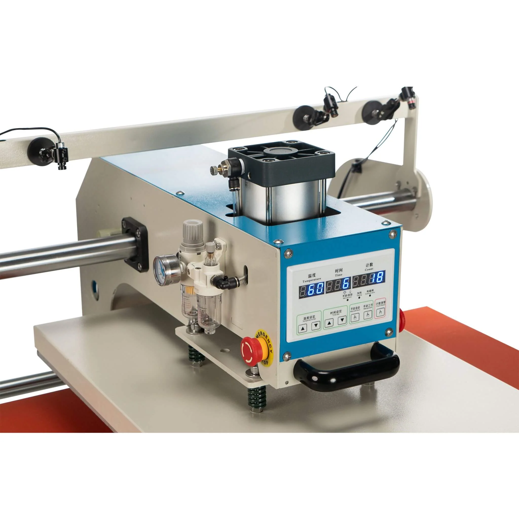 [20X28-Inch] Industrial Pneumatic Dual Platen Press With Infrared Positioning (SAK31028) - Image 6