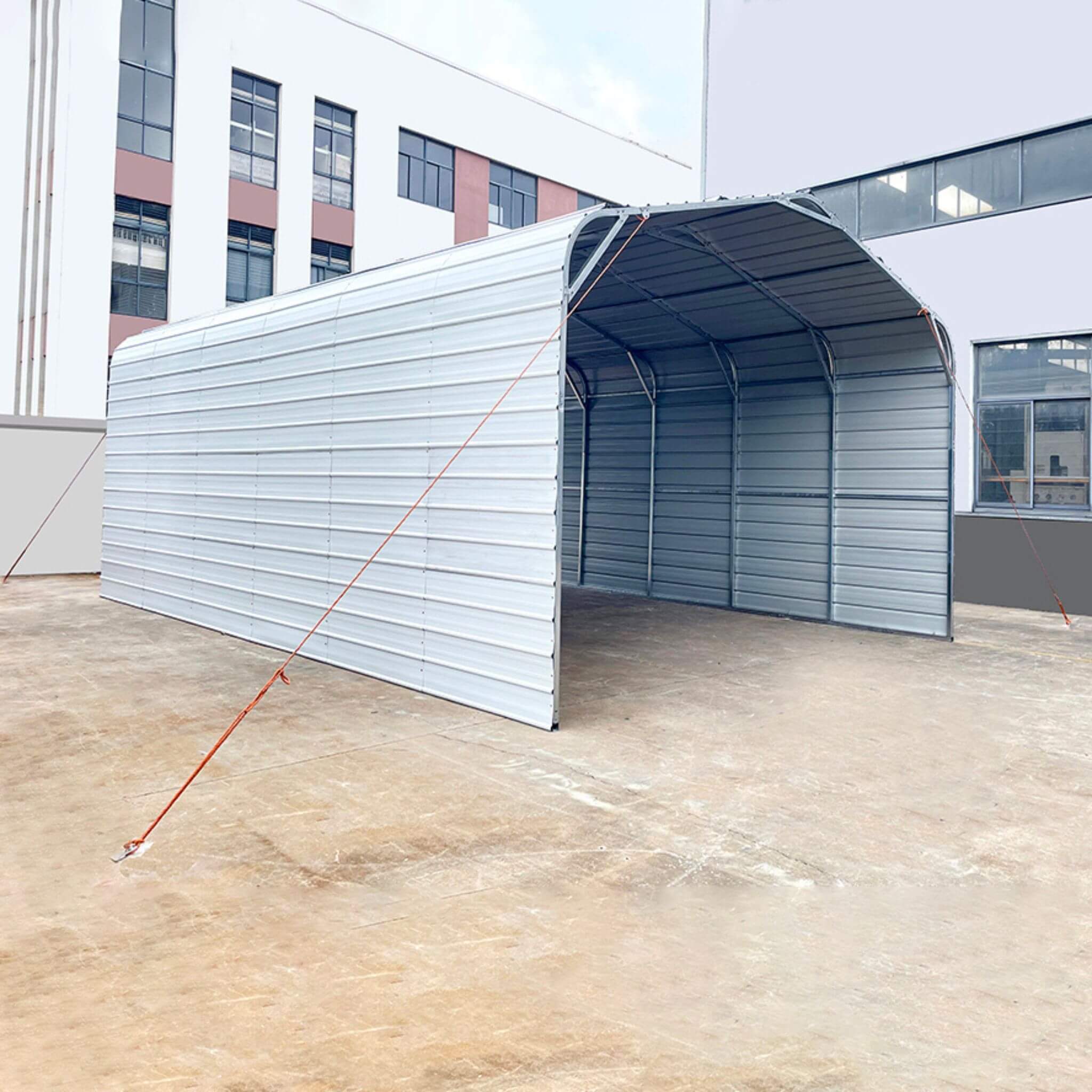 [20X30FT] Heavy-Duty Outdoor Galvanized Steel Carport (SAK21596) - Image 5