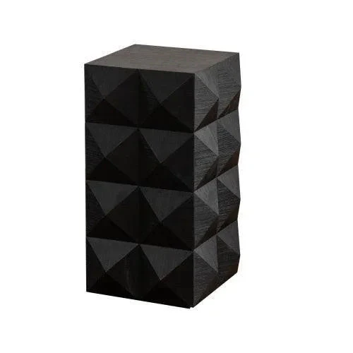 24" Height Three-dimensional Embossed Pattern Design Retro Coffee Table MDF Retro Furniture - Image 18