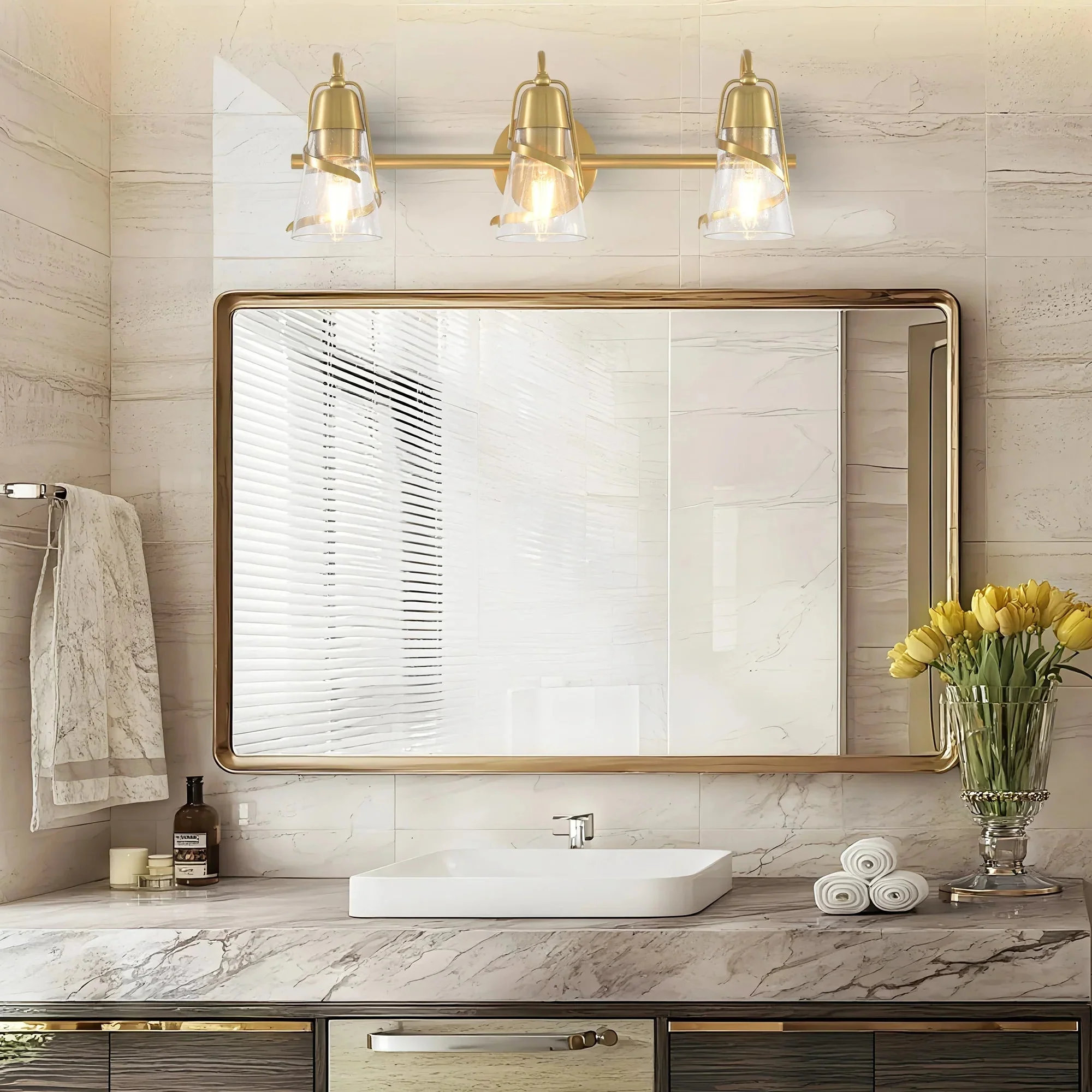 24 Inch Payne 3-Light Mirror Vanity Light - Image 6