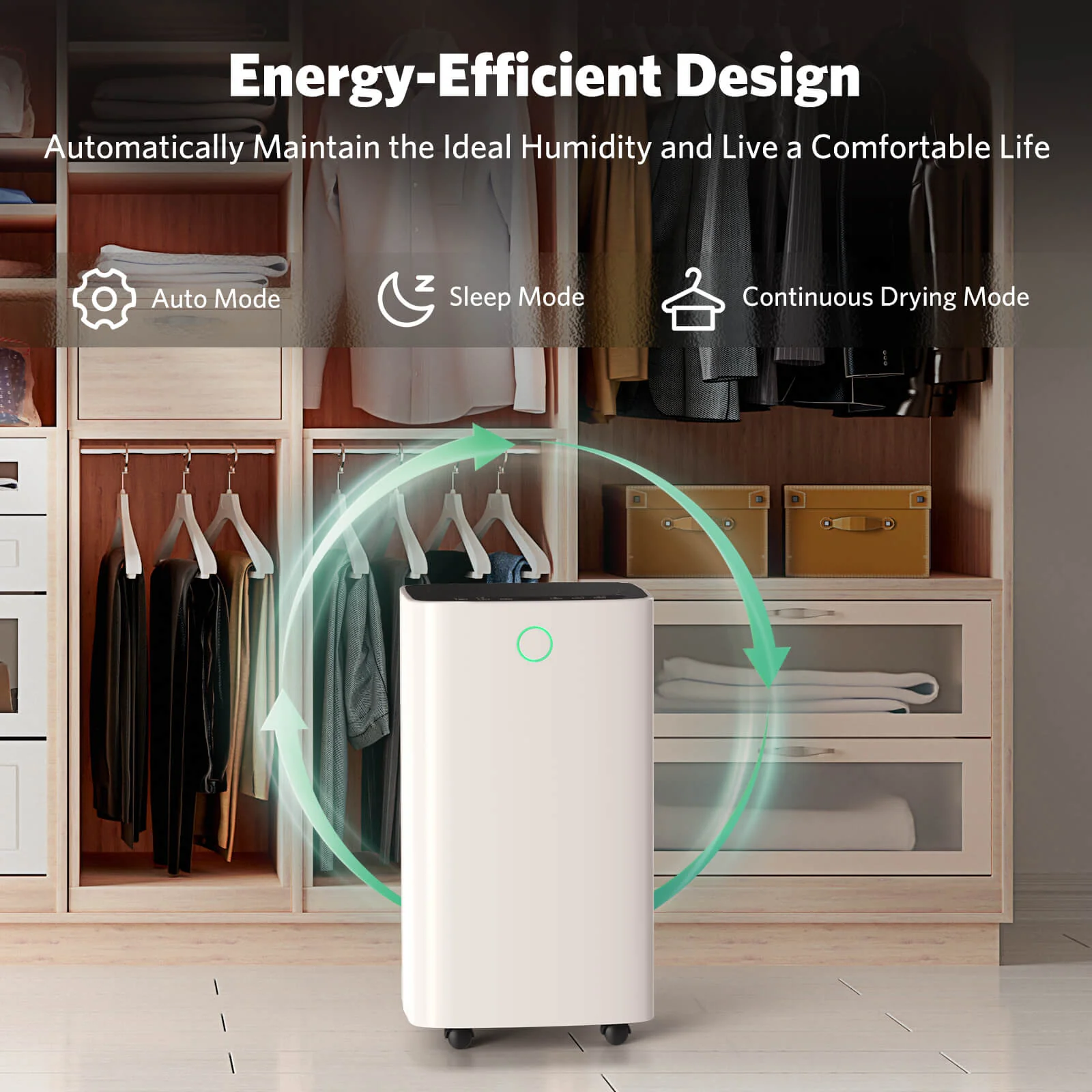 24 Pints Dehumidifier D4212B - Image 4