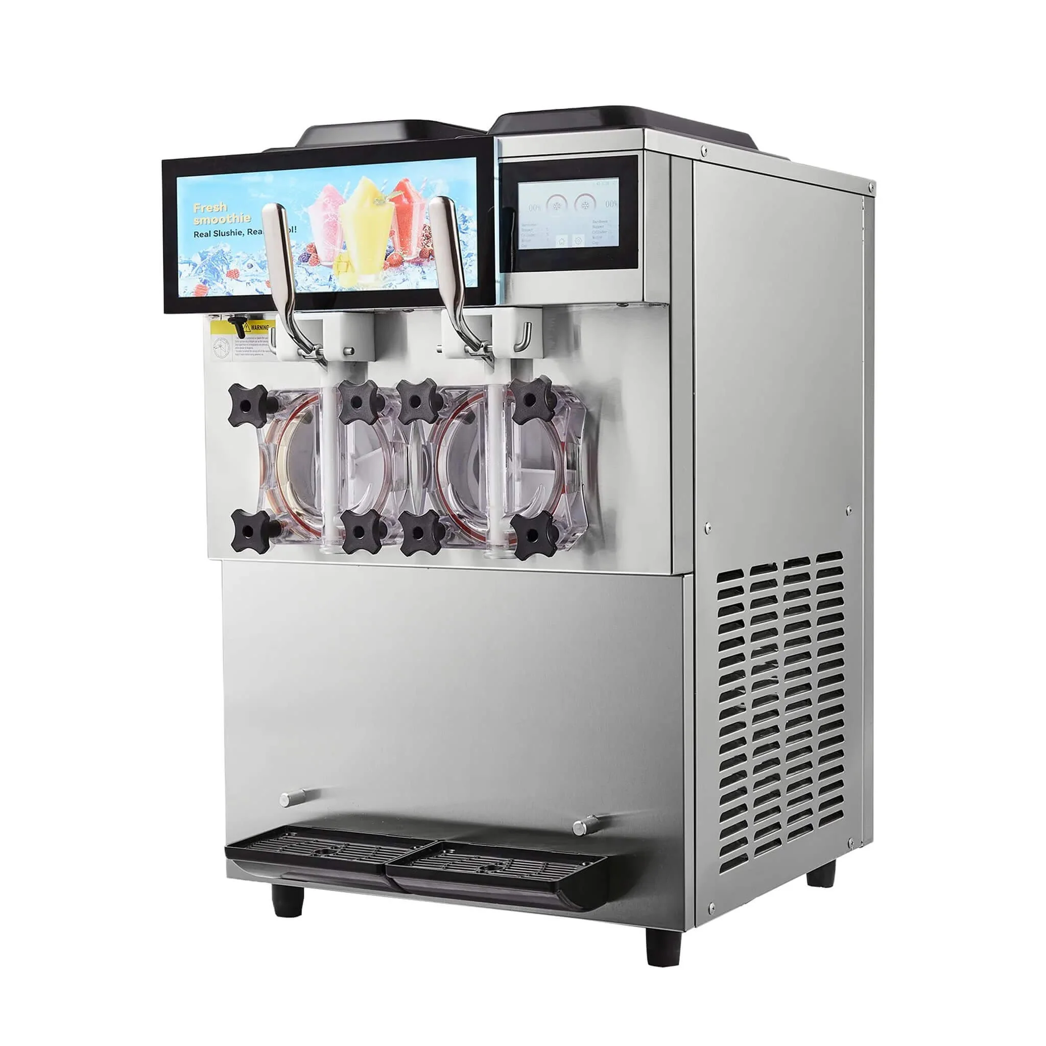 24L Commercial Double Cylinder Stainless Steel Slushy Machine With Touchscreen (SAK64125) - Image 11