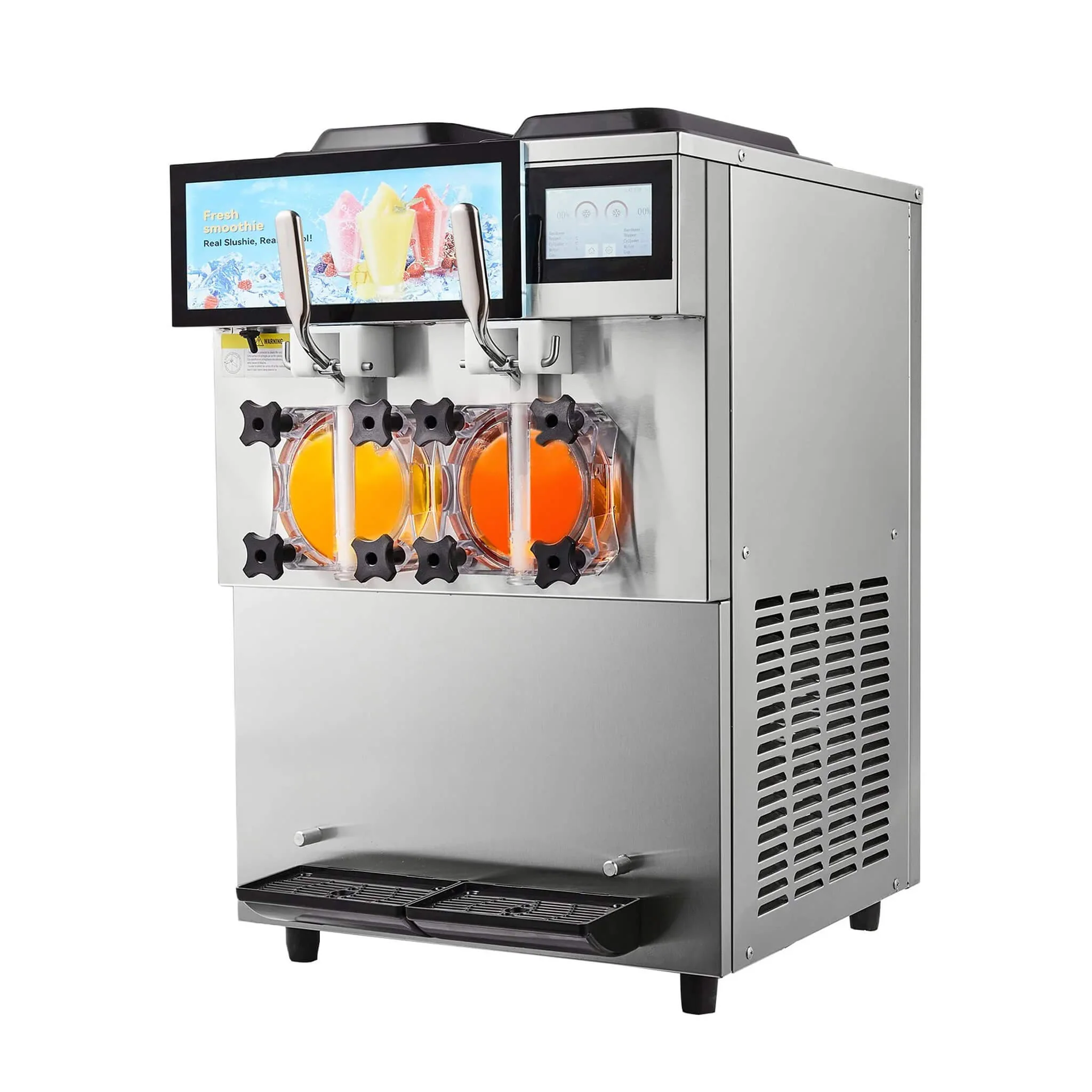 24L Commercial Double Cylinder Stainless Steel Slushy Machine With Touchscreen (SAK64125) - Image 9