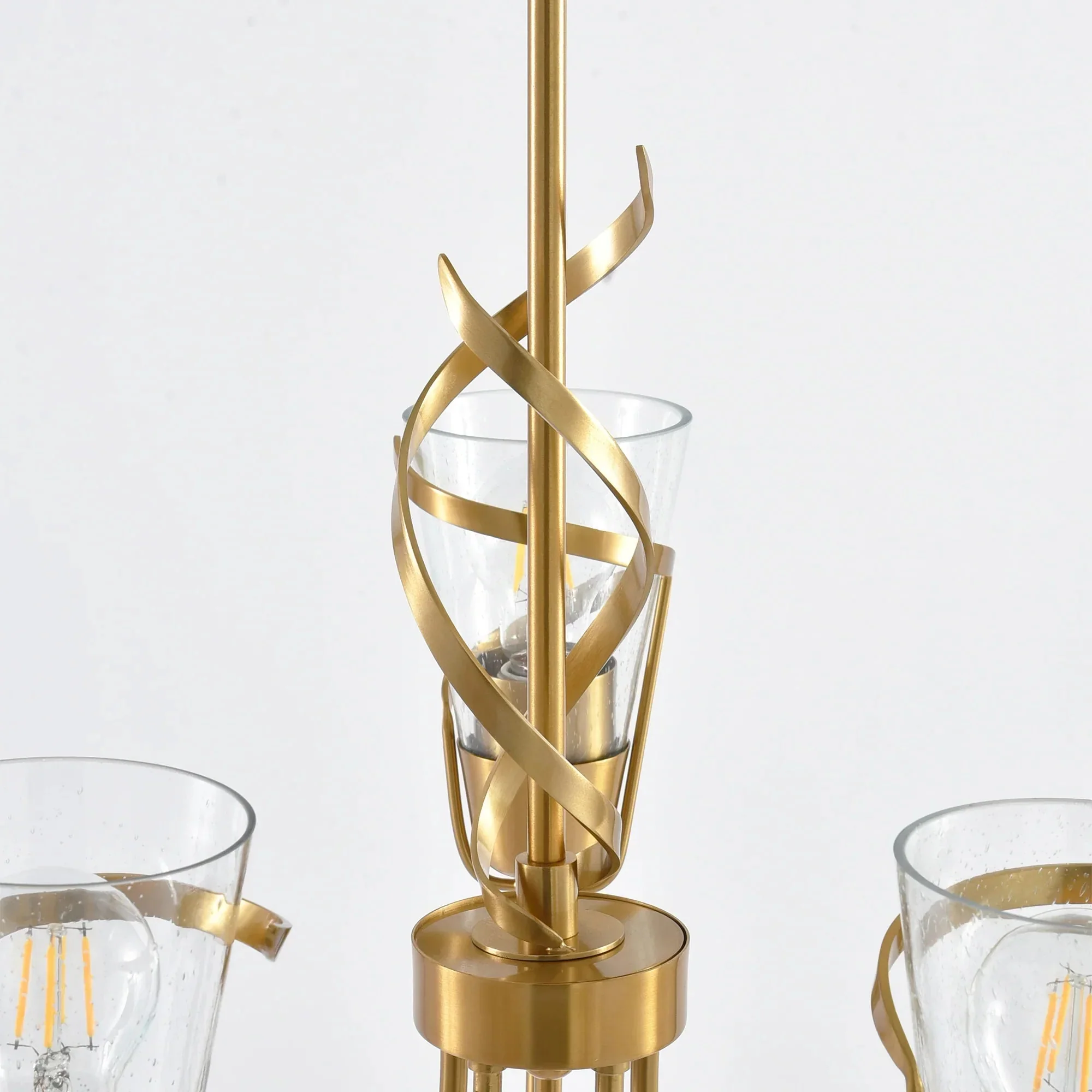 26 Inch Uriah 5-Light Golden Chandelier - Image 8