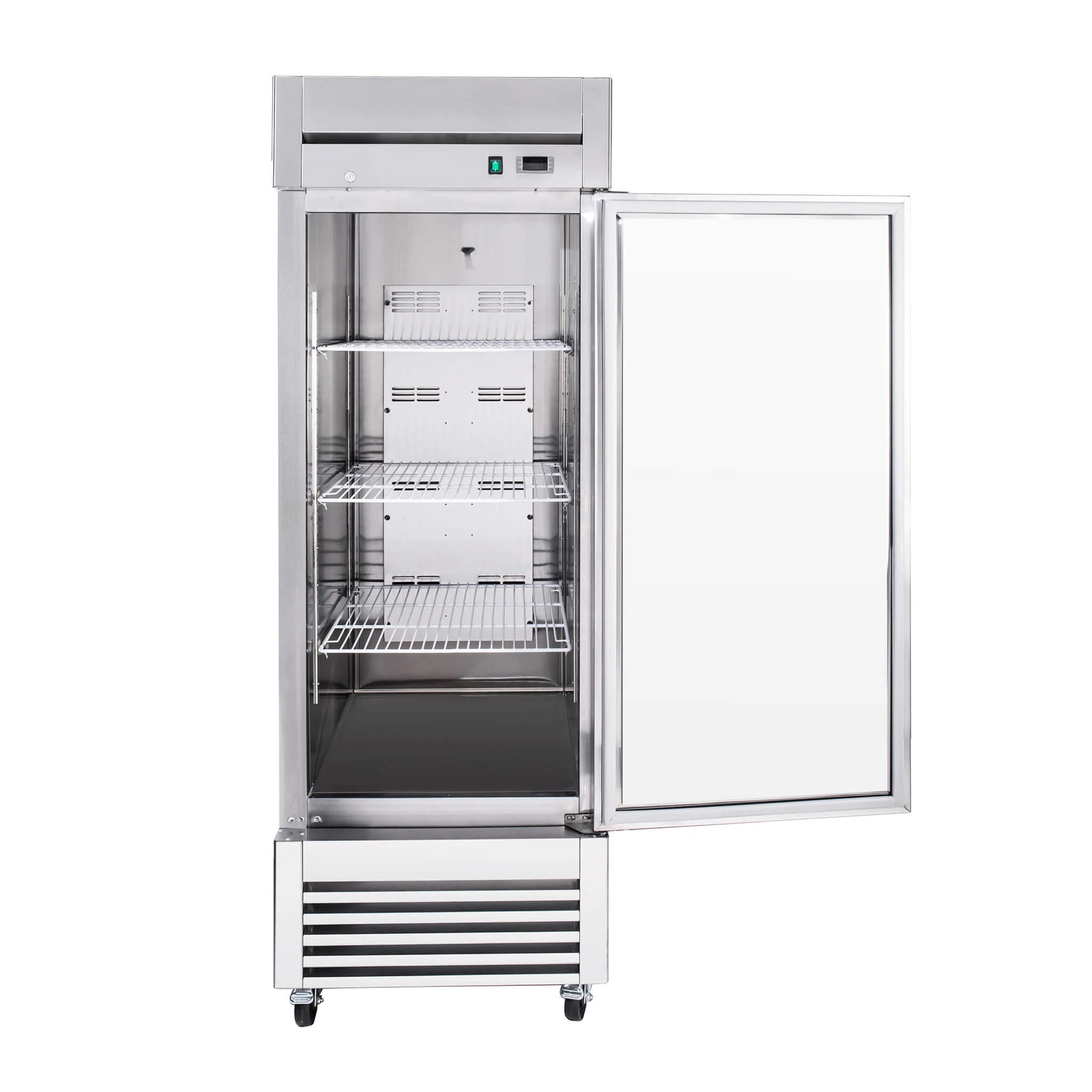 27-Inch 20.5 Cu.Ft Commercial Solid Door Stainless Steel Reach-In Freezer (SAK29705) - Image 9