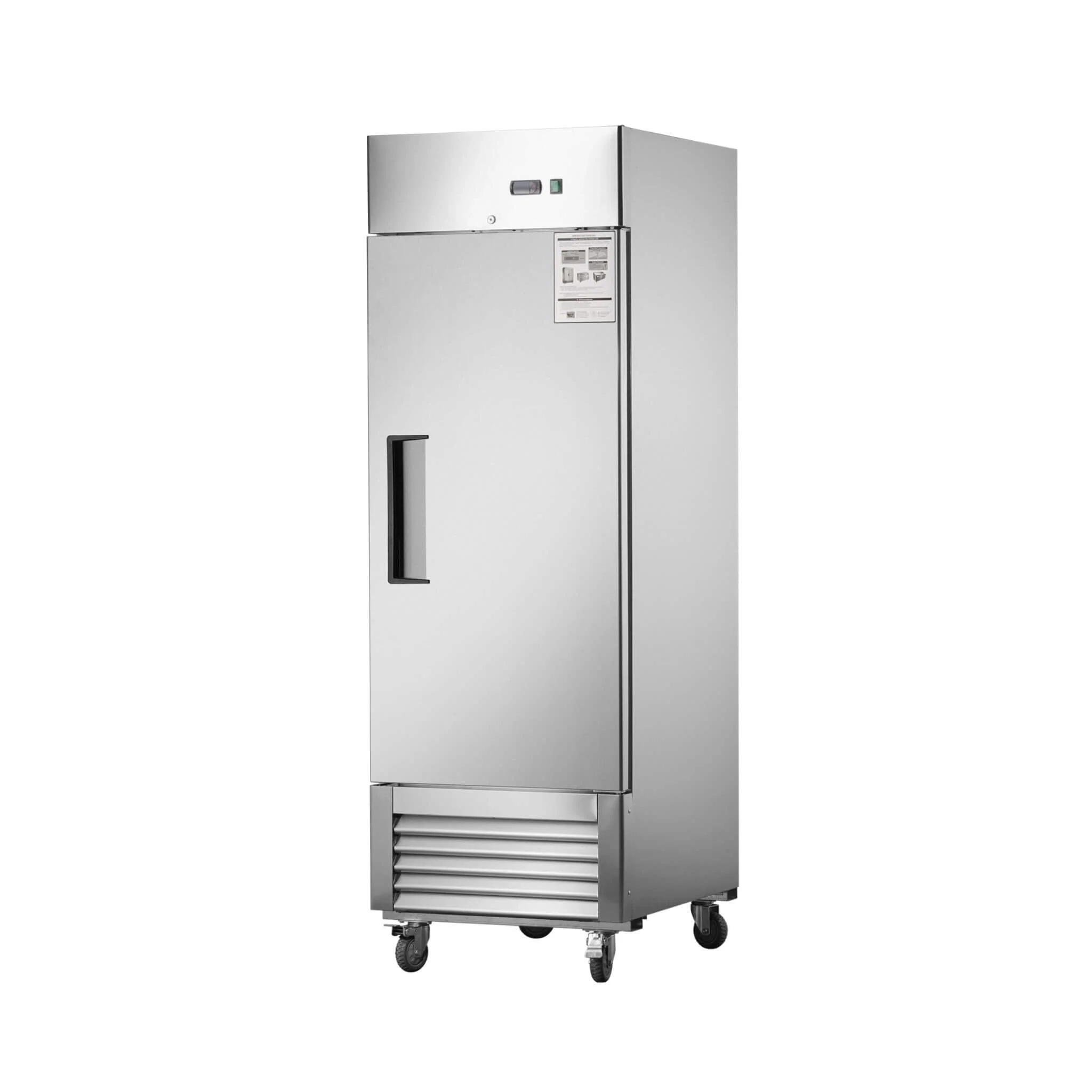 Heavy-Duty 27-Inch 8.7 Cu.Ft Commercial Upright Stainless Steel Reach-In Freezer (SAK43815) - Image 3