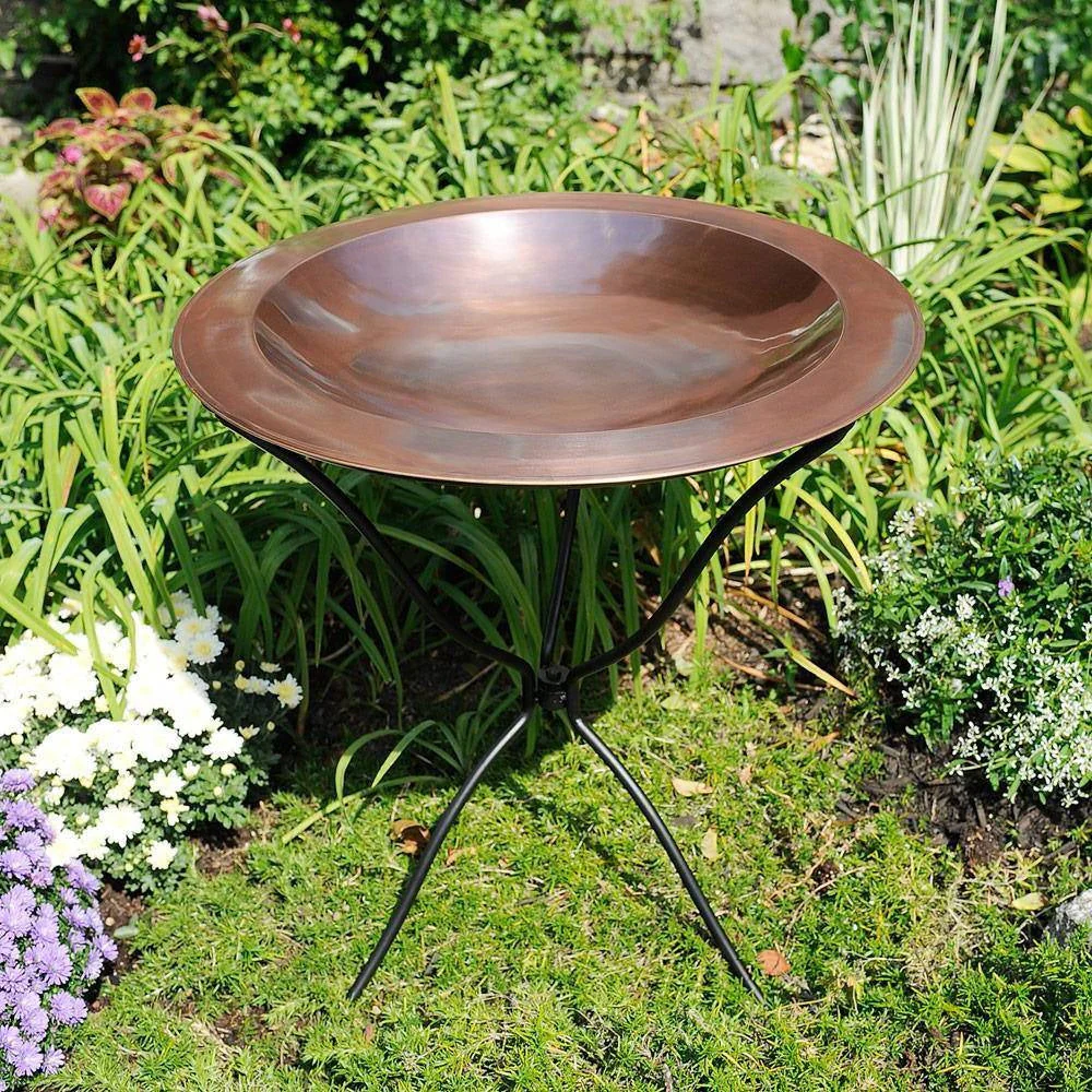 29-inch High Tripod Ring Stand for Birdbath - Bird Bath Bowl Not Included - Image 3