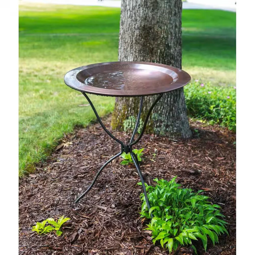 29-inch High Tripod Ring Stand for Birdbath - Bird Bath Bowl Not Included - Image 5