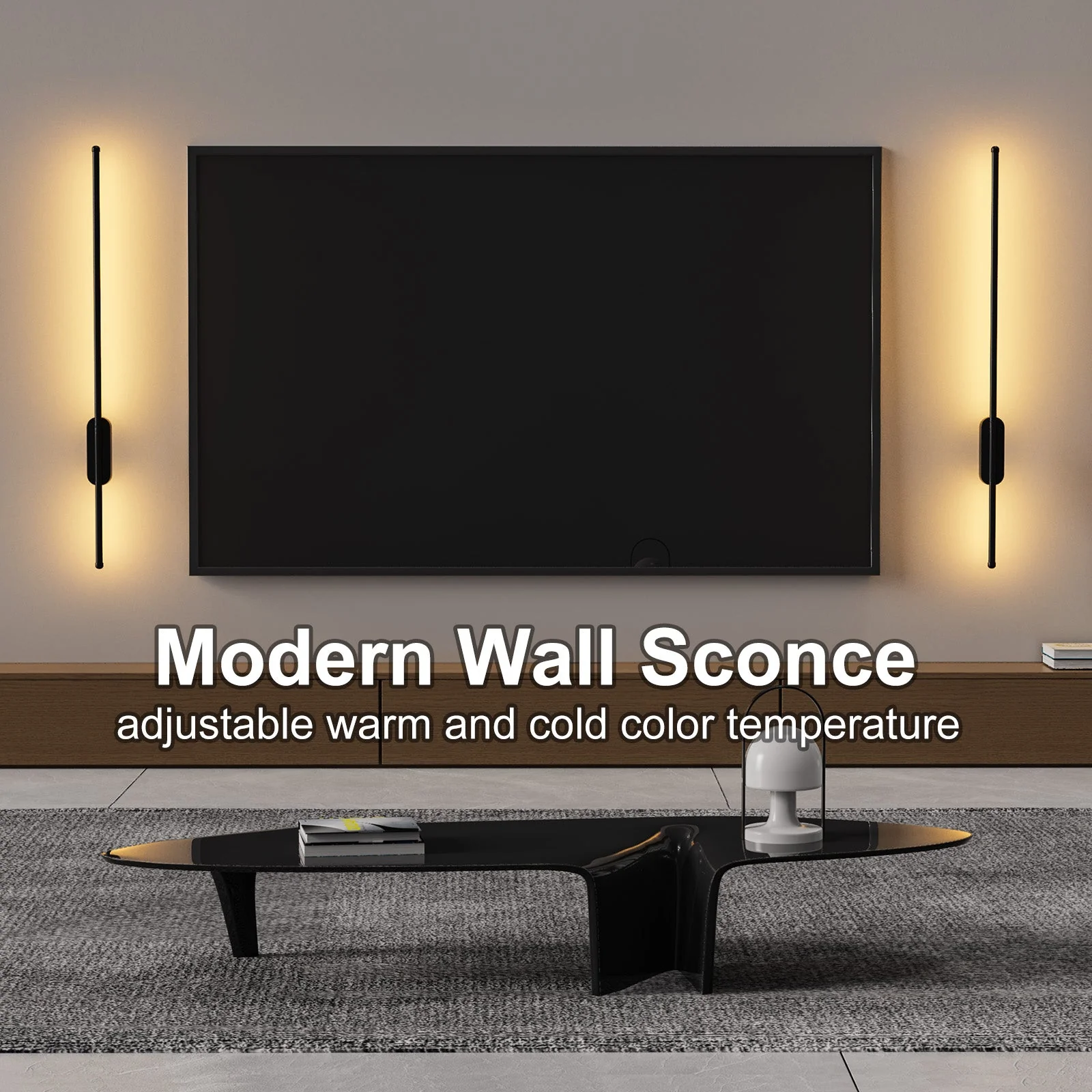 2PCS Minimalist Wall lights, Linear Sconces - Image 6