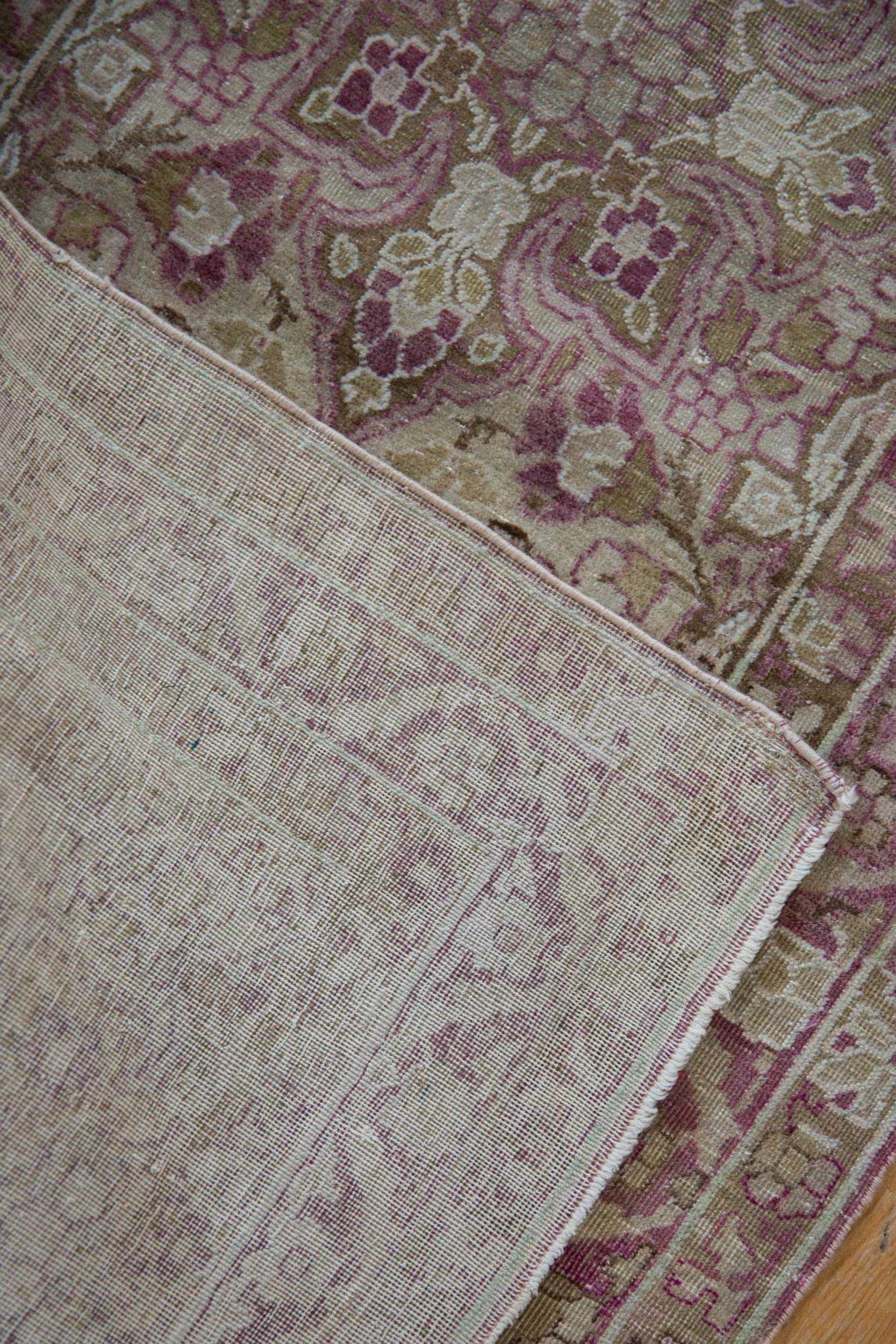 2x11 Vintage Distressed Yezd Rug Runner - Image 9