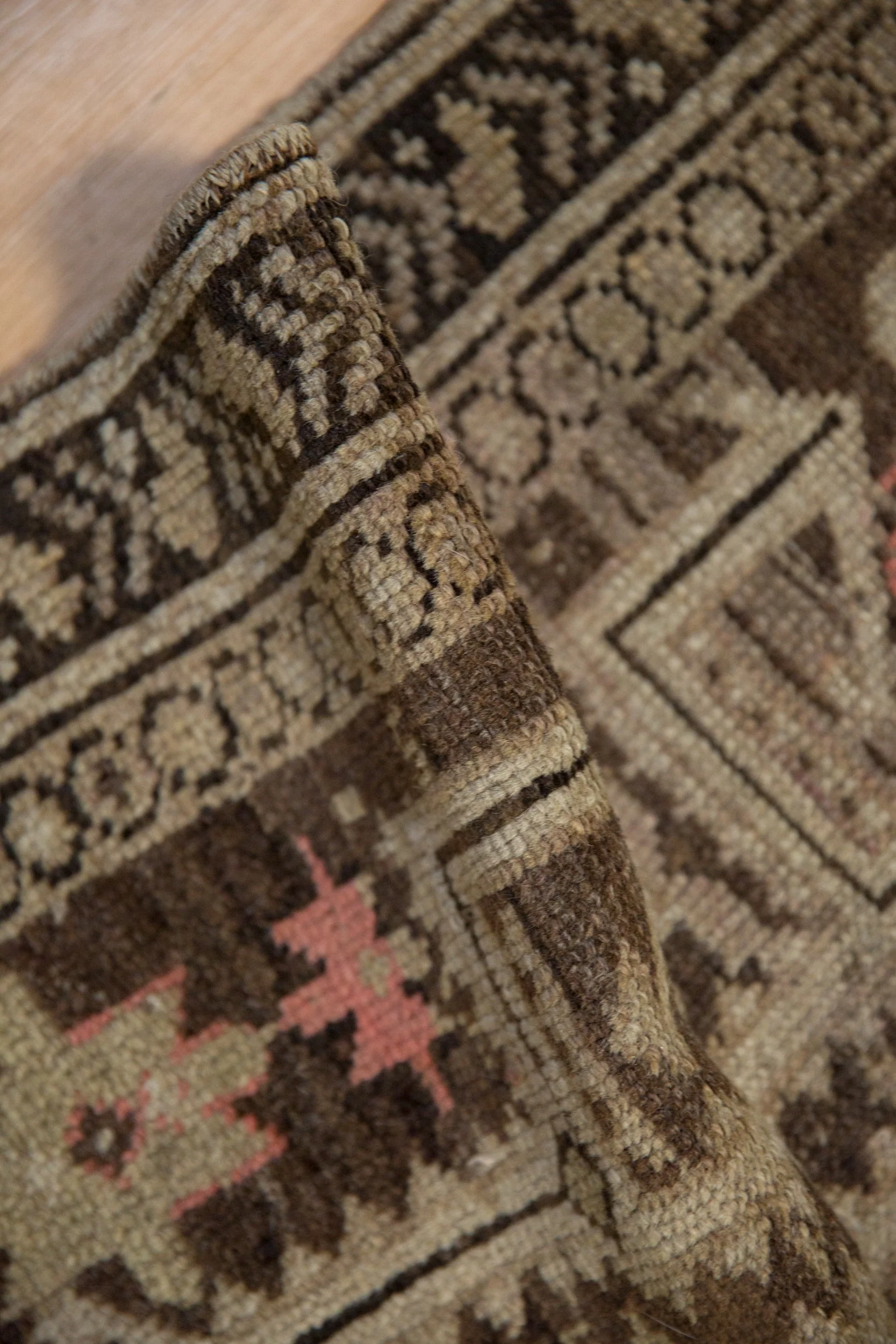 2x2.5 Antique Caucasian Square Rug Mat - Image 7