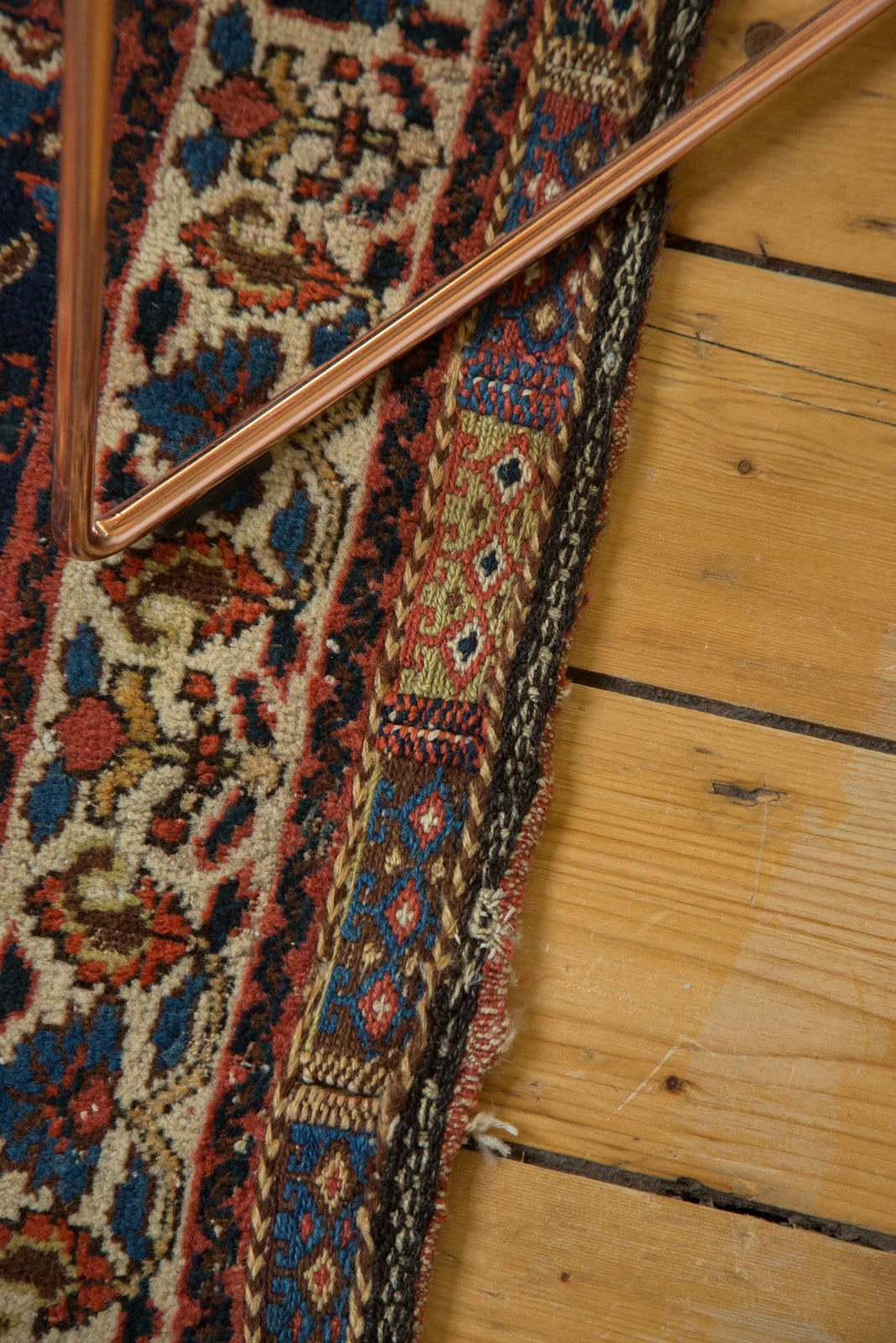 2x2.5 Antique West Persian Square Bag Face Rug Mat - Image 6