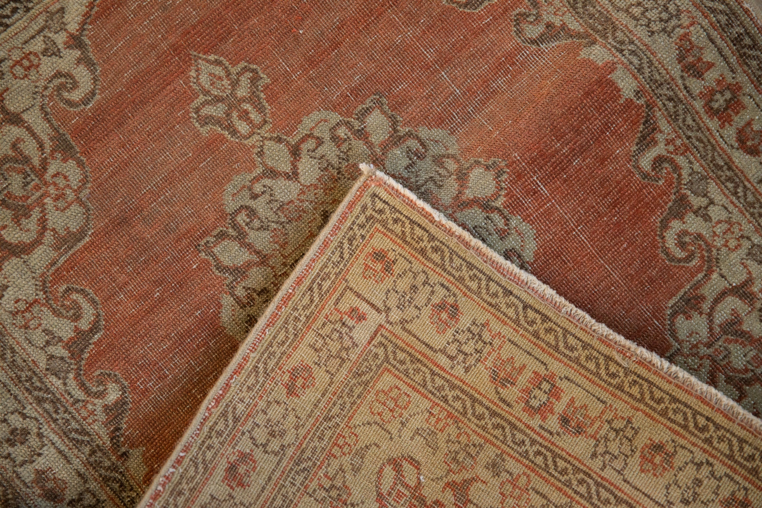 2x2.5 Distressed Antique Jalili Tabriz Rug Mat - Image 10