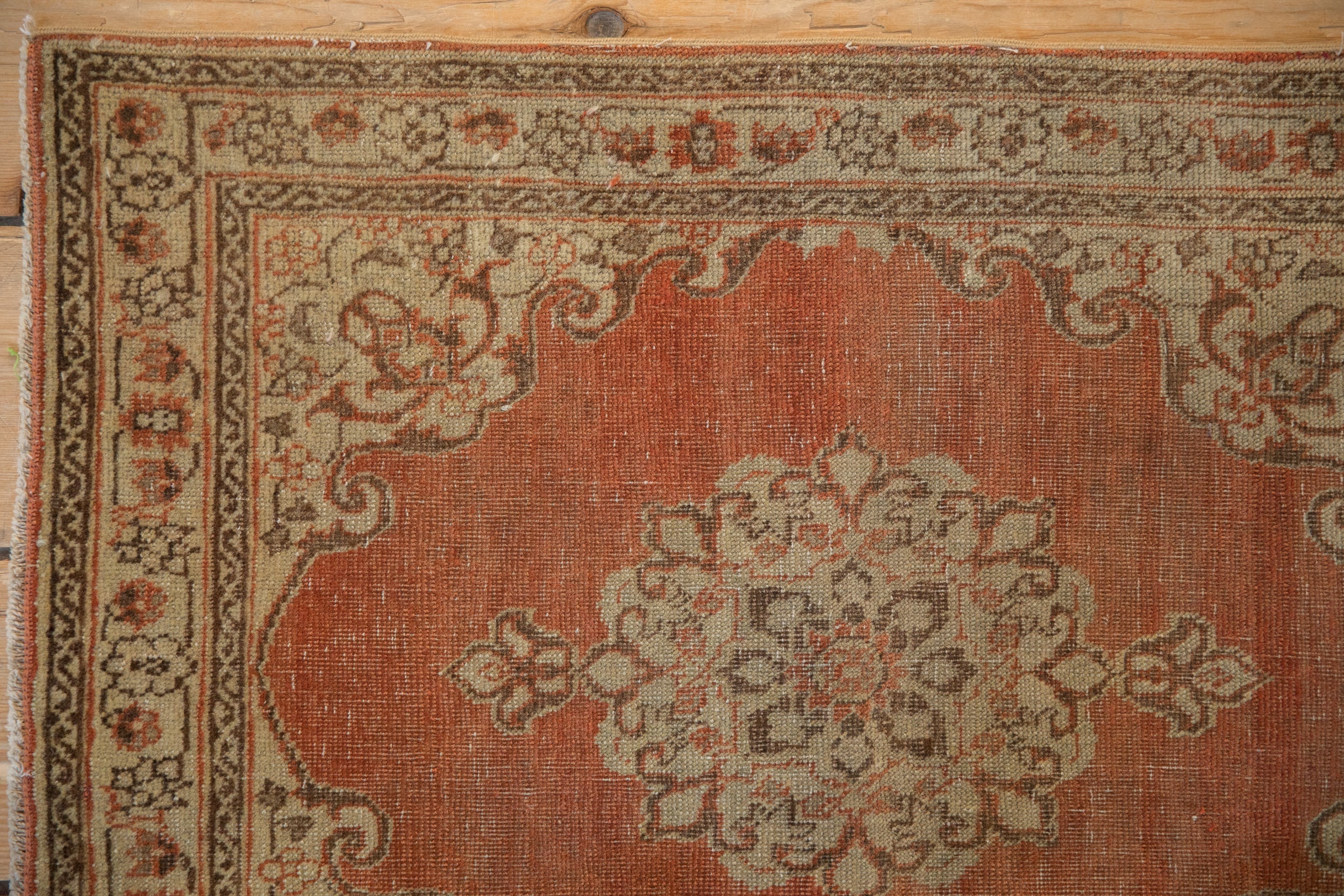 2x2.5 Distressed Antique Jalili Tabriz Rug Mat - Image 3