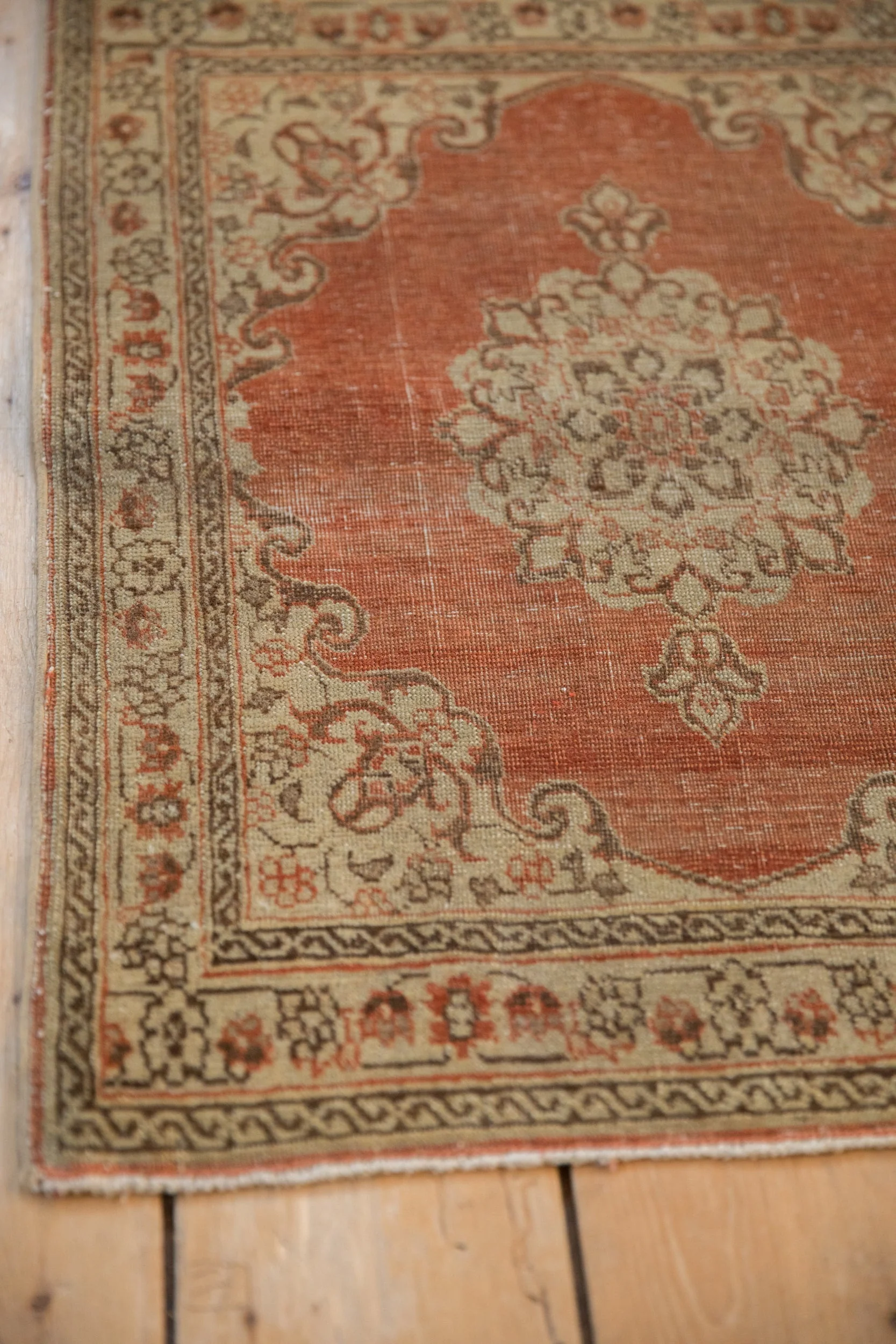 2x2.5 Distressed Antique Jalili Tabriz Rug Mat - Image 5