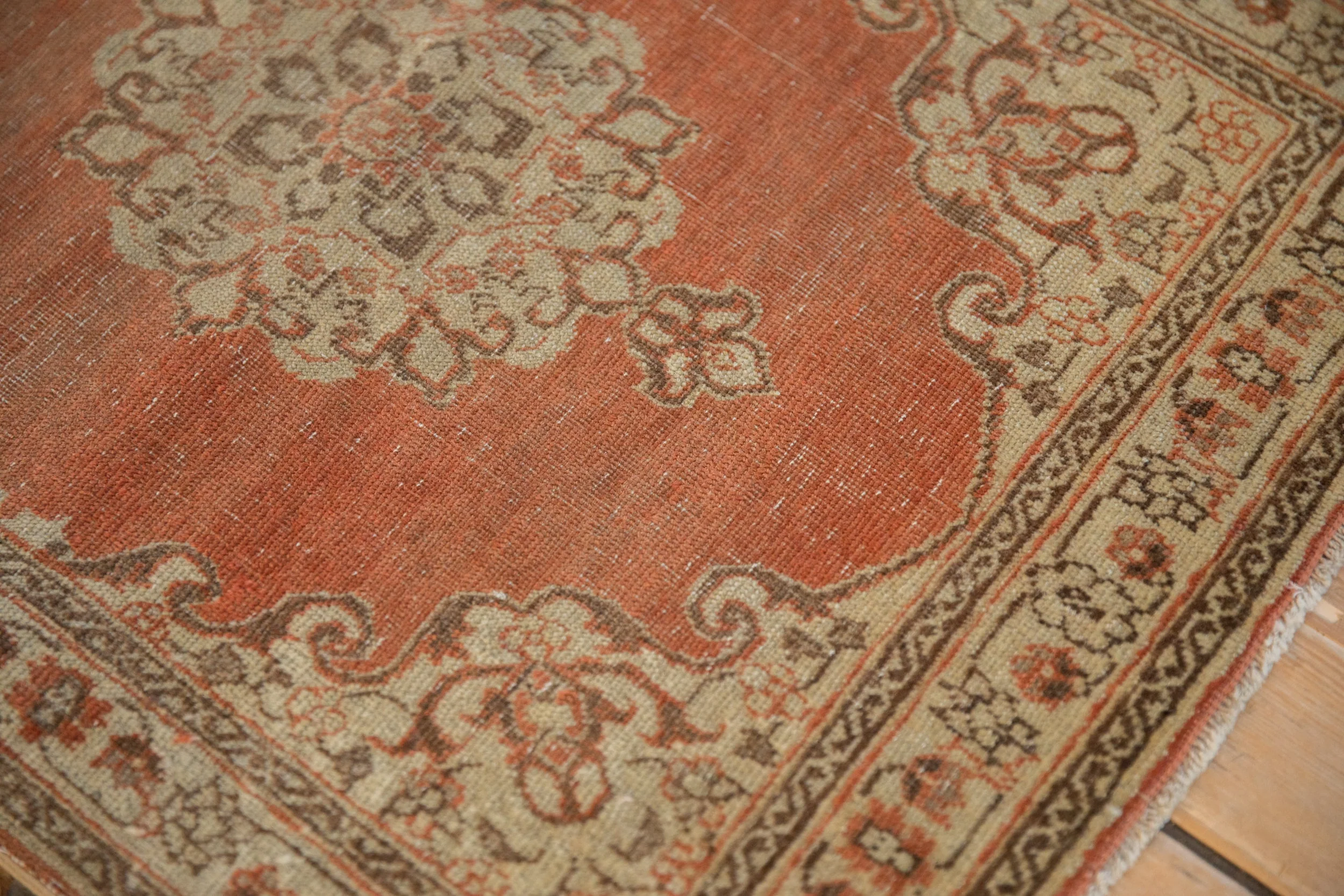 2x2.5 Distressed Antique Jalili Tabriz Rug Mat - Image 7