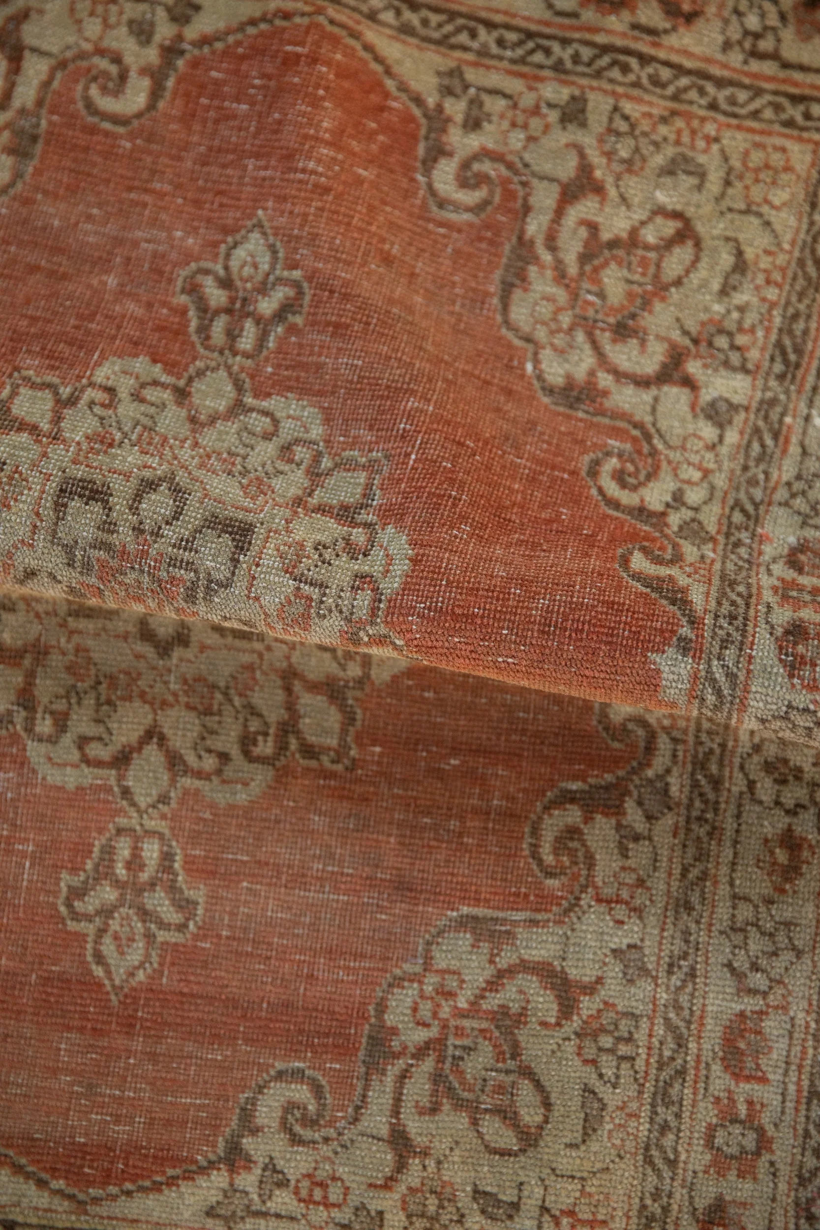2x2.5 Distressed Antique Jalili Tabriz Rug Mat - Image 9