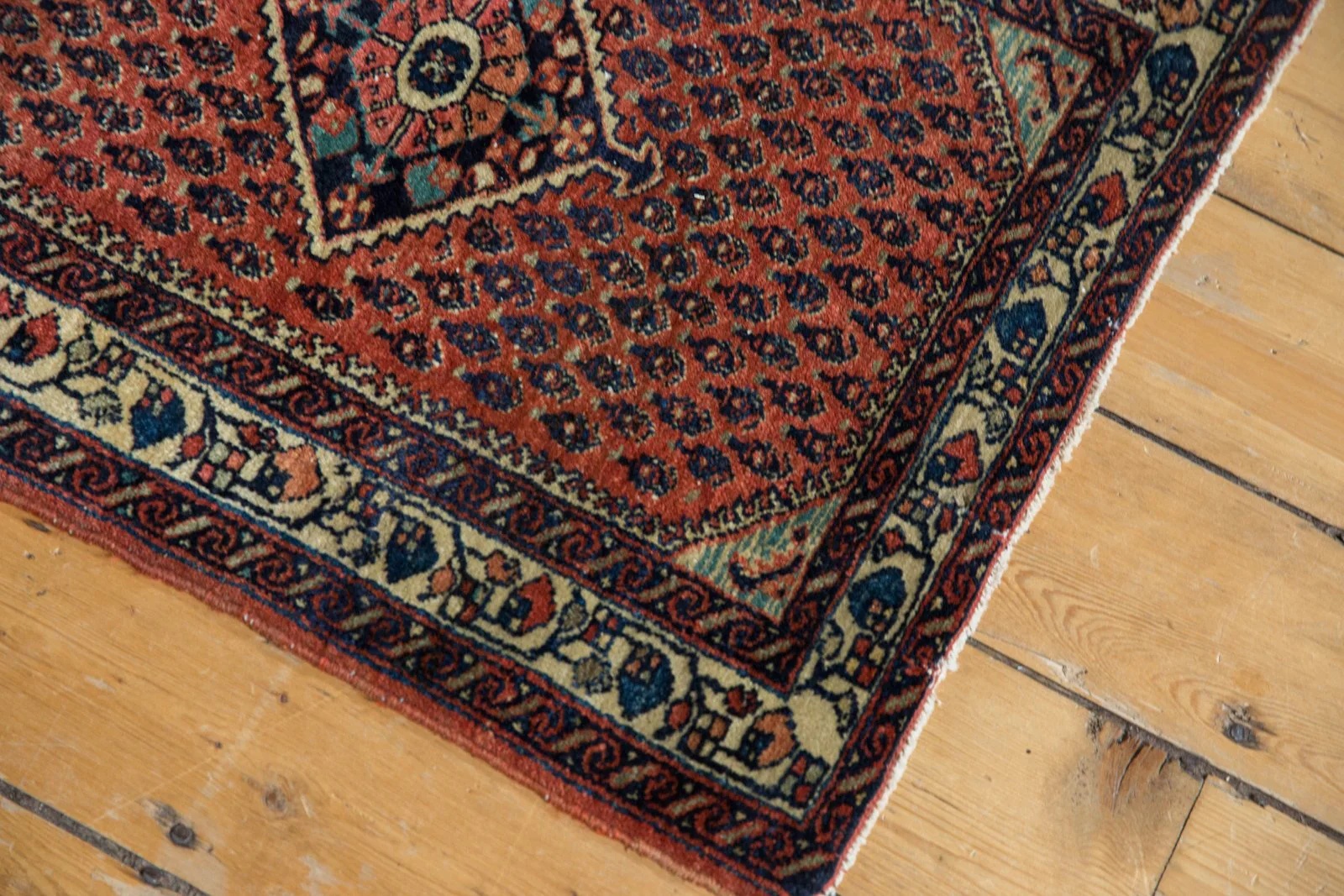 2x2.5 Vintage Engelas Square Rug Mat - Image 4