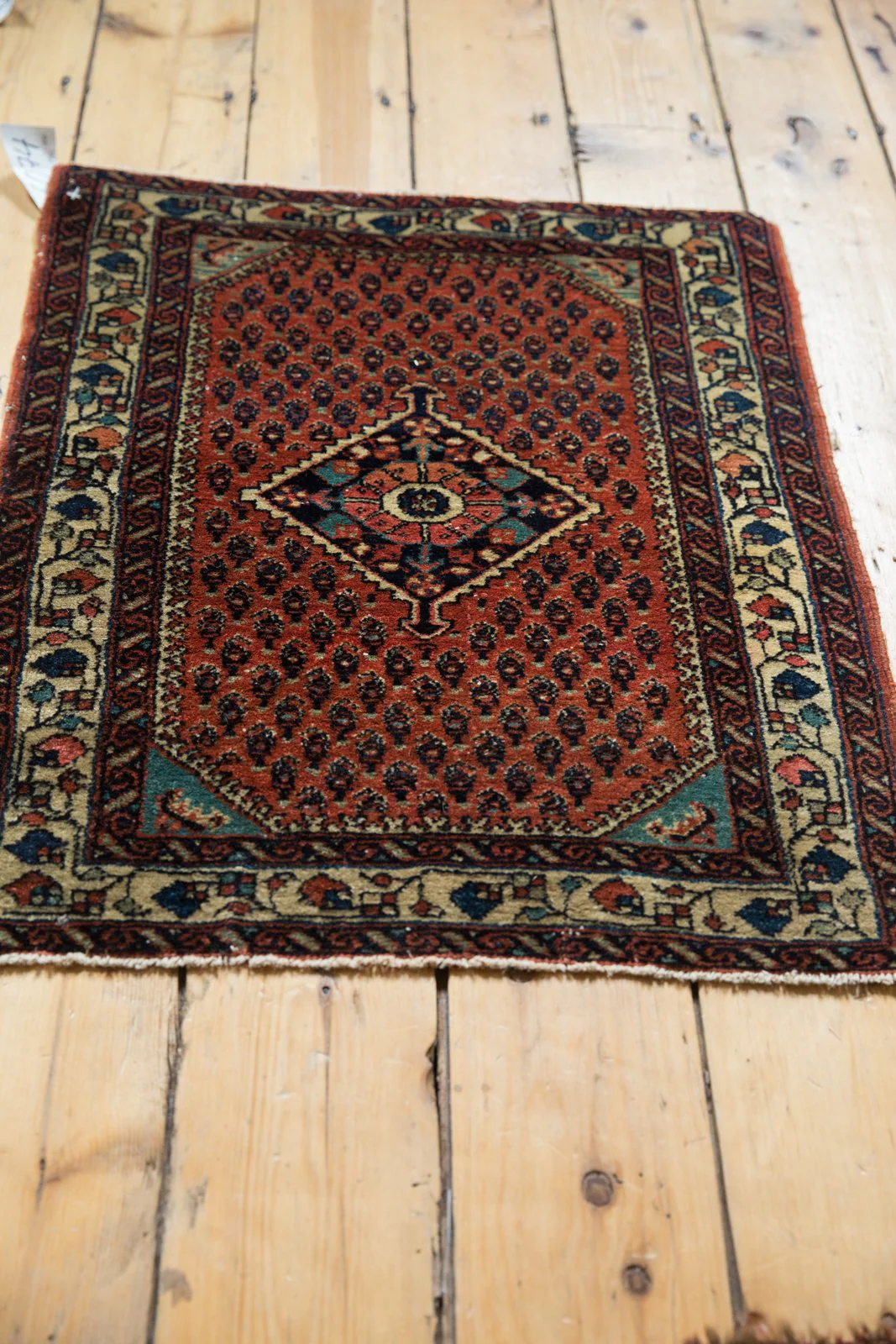 2x2.5 Vintage Engelas Square Rug Mat - Image 6