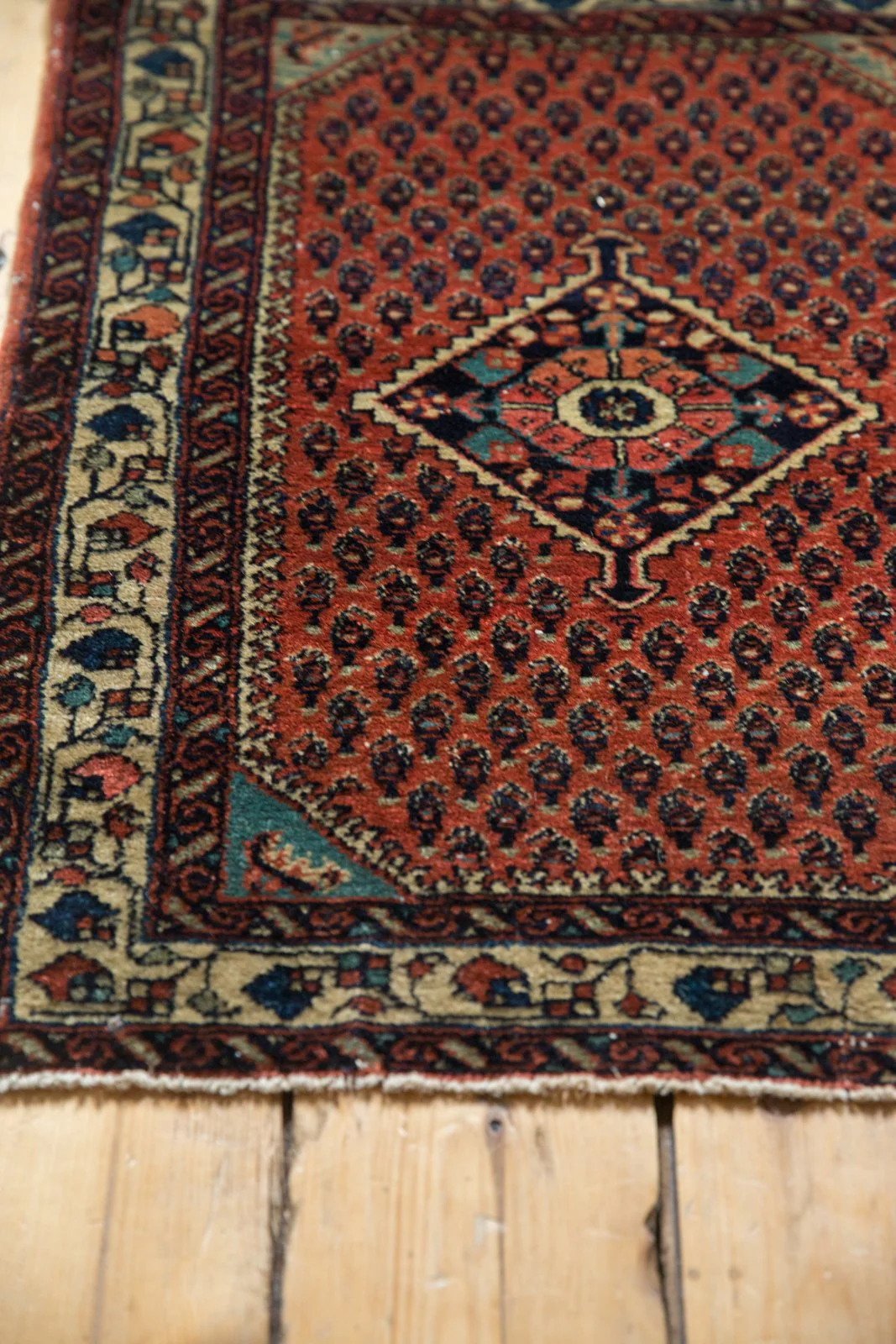 2x2.5 Vintage Engelas Square Rug Mat - Image 7