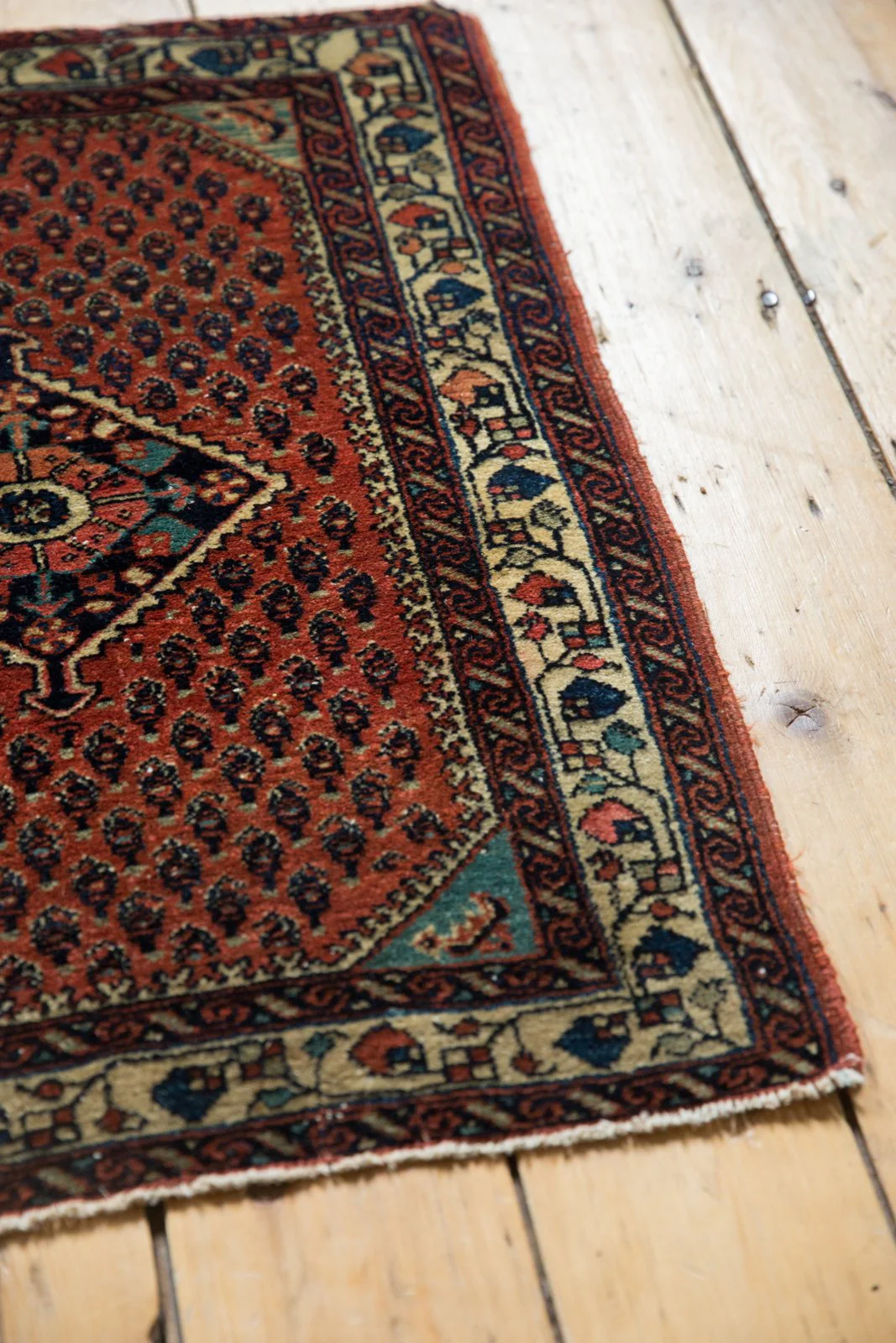 2x2.5 Vintage Engelas Square Rug Mat - Image 8