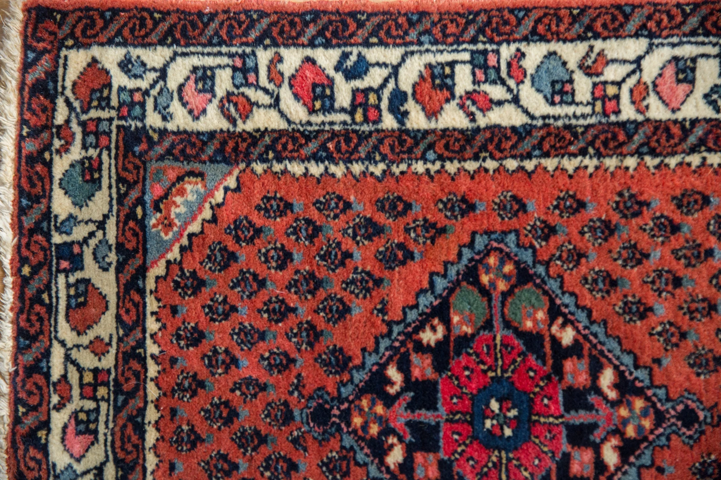 2x2.5 Vintage Engelas Square Rug Mat - Image 3