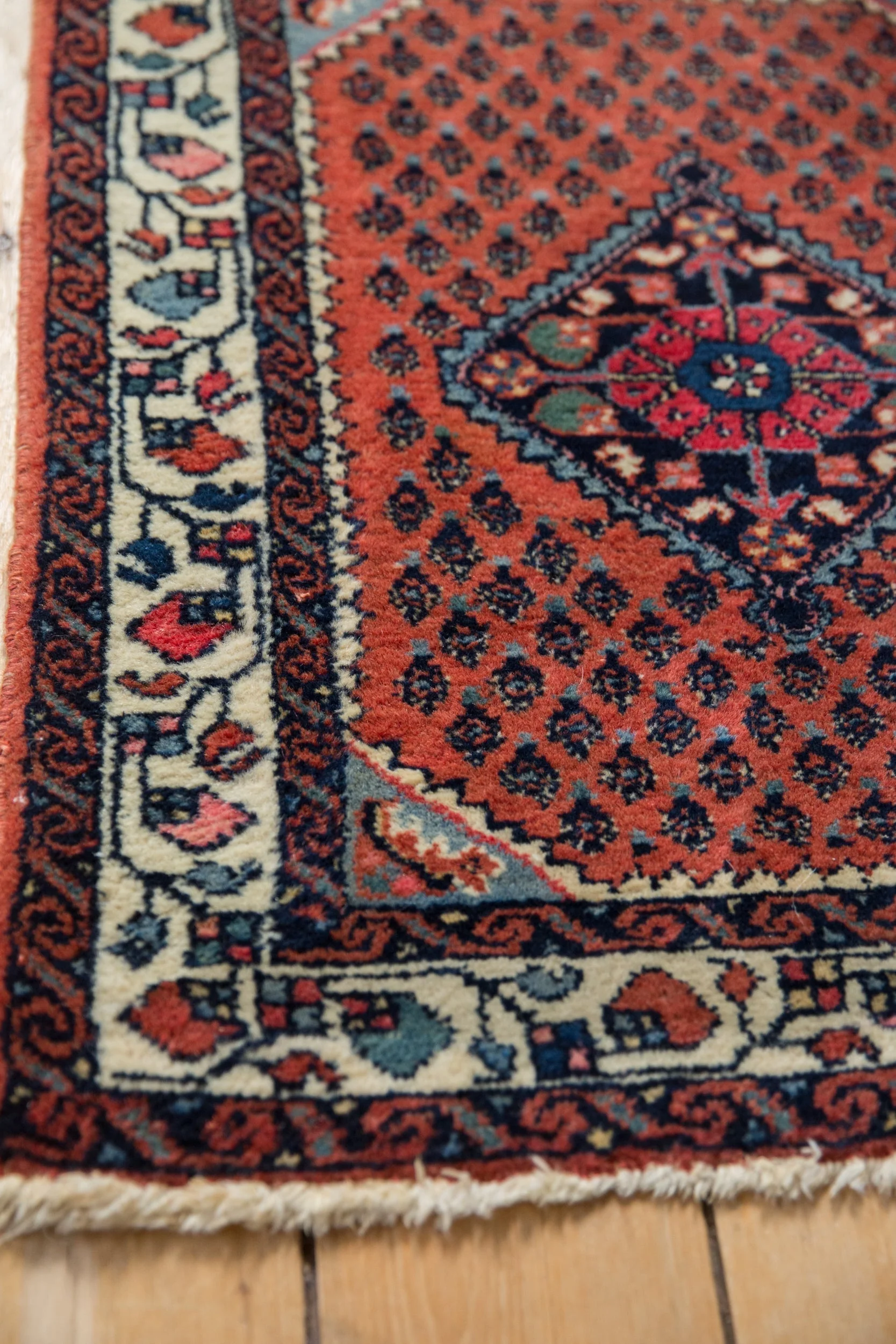 2x2.5 Vintage Engelas Square Rug Mat - Image 6