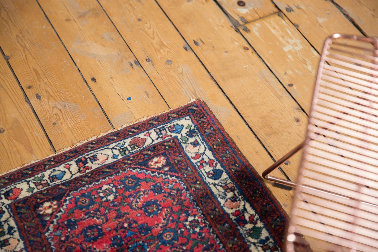 2x2.5 Vintage Engelas Square Rug Mat - Image 8