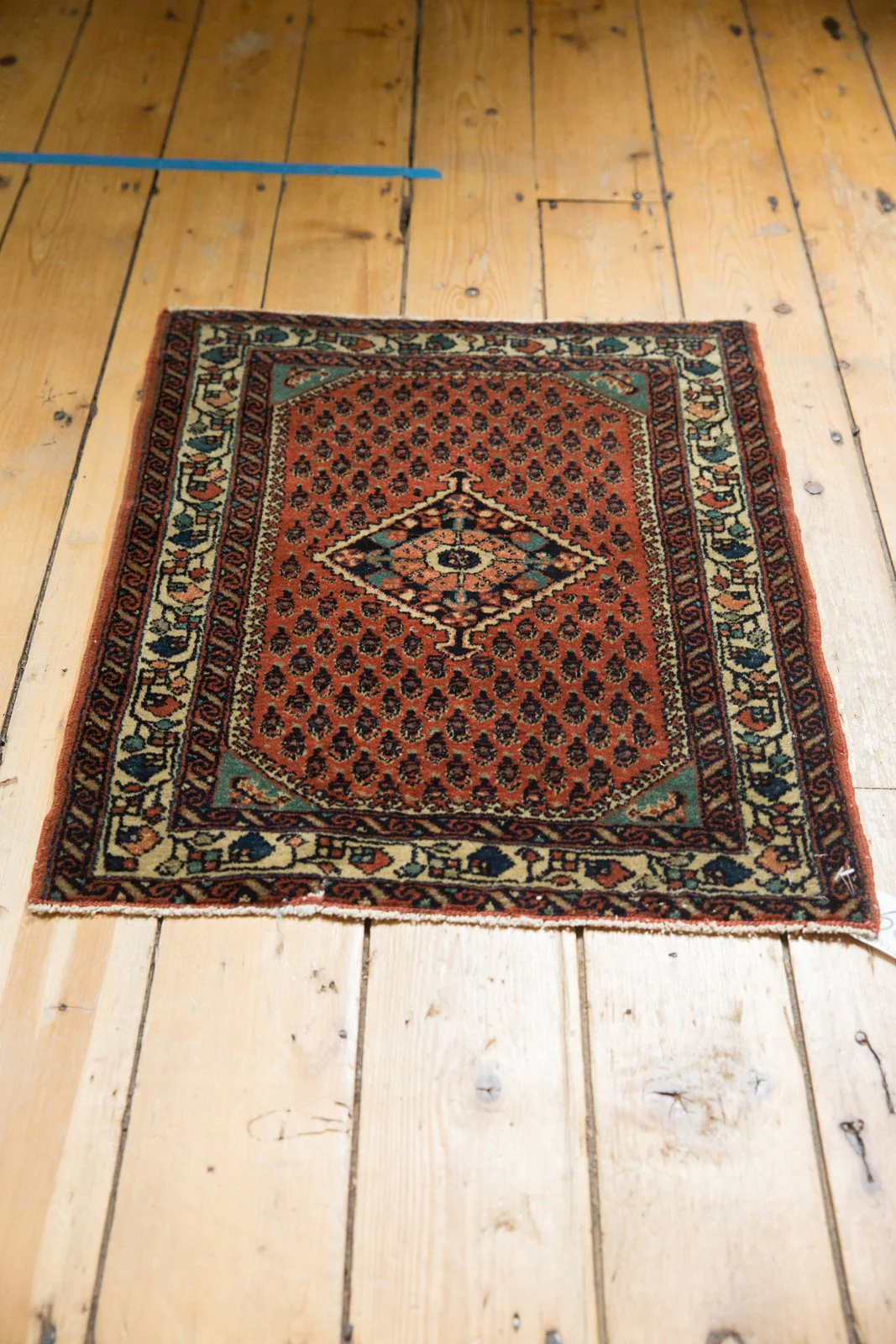 2x2.5 Vintage Engelas Square Rug Mat - Image 4