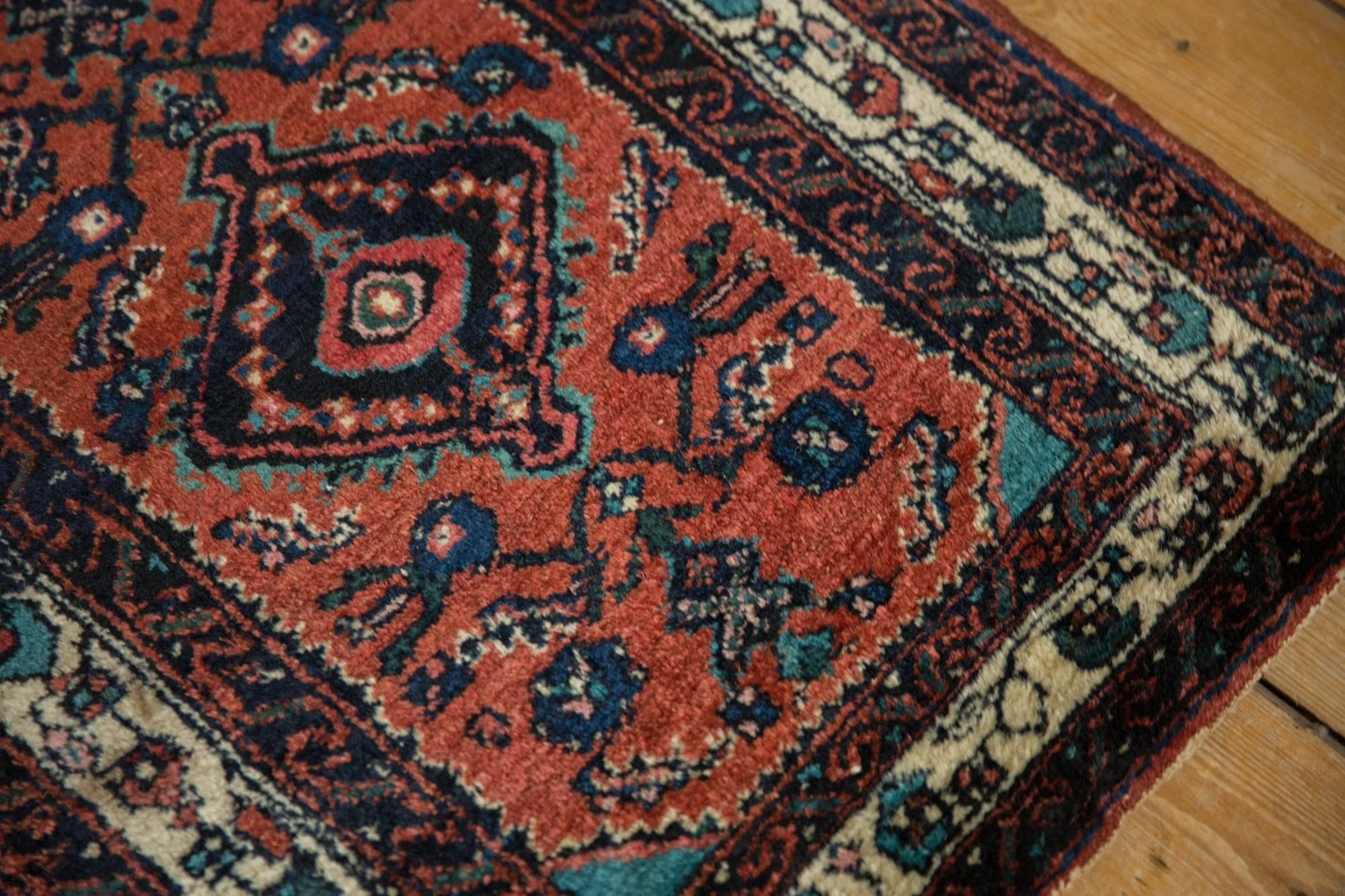 2x2.5 Vintage Engelas Square Rug Mat - Image 6