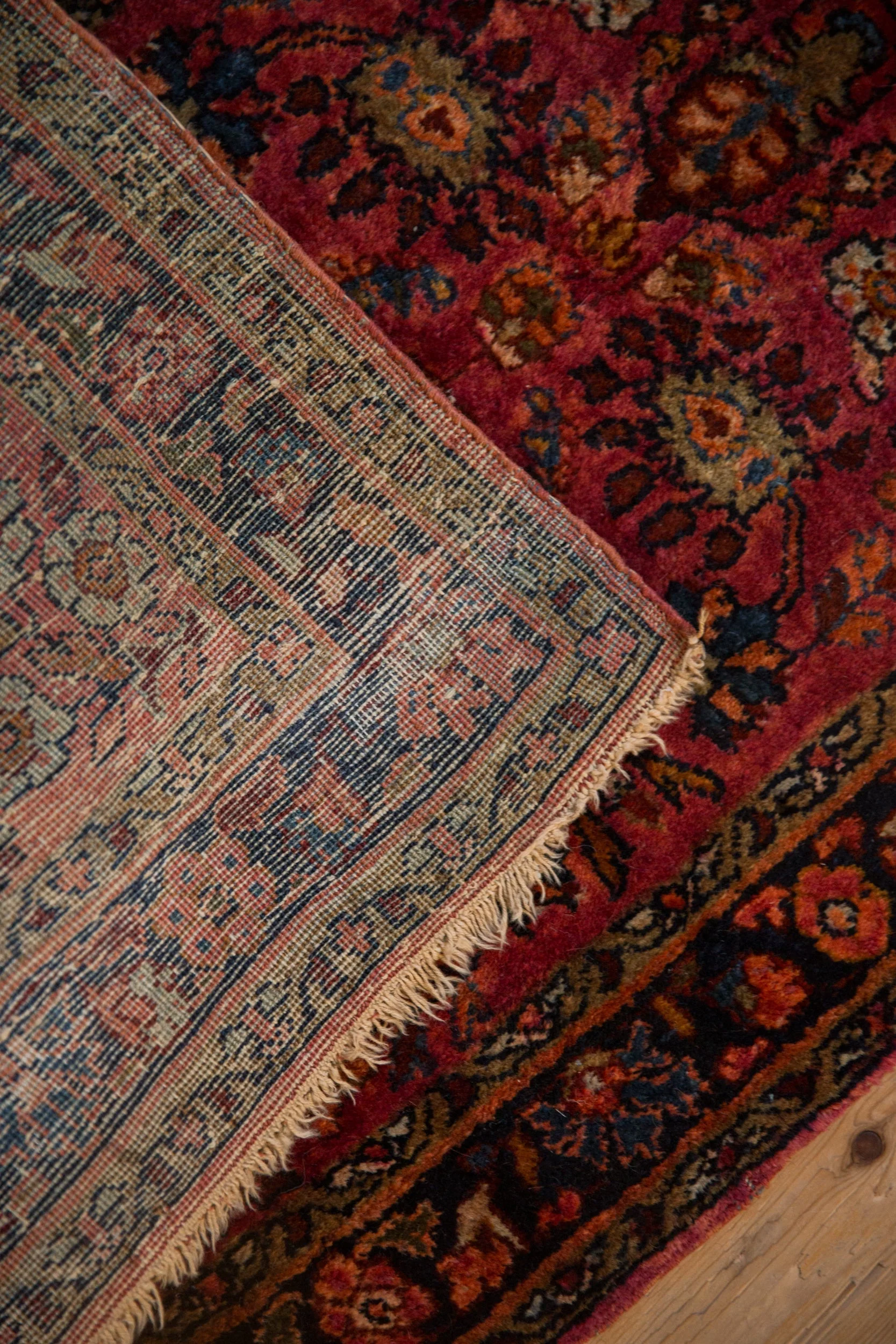 2x2.5 Vintage Fine Lilihan Square Rug Mat - Image 7