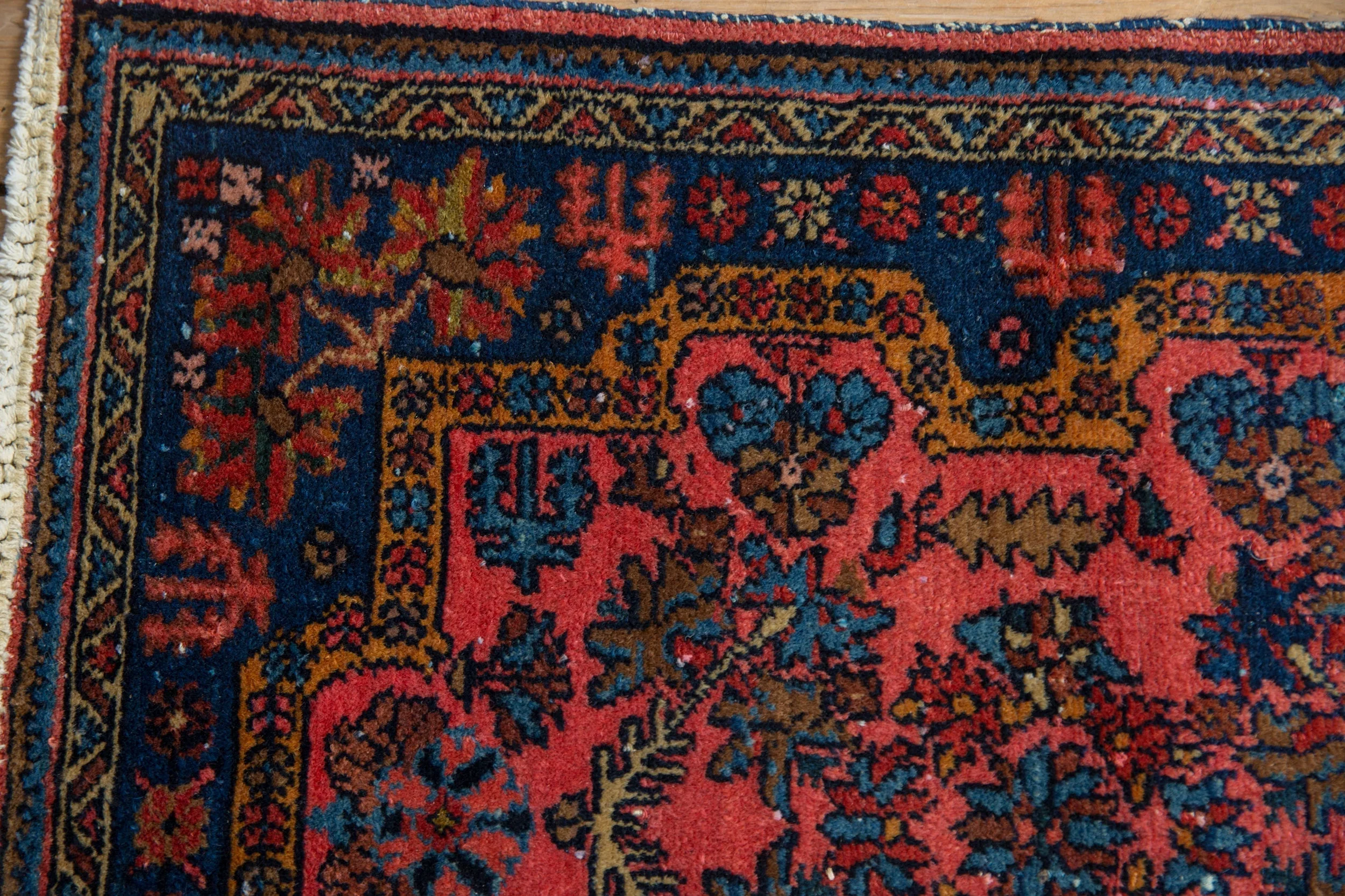 2x2.5 Vintage Fine Mehreban Square Rug Mat - Image 3