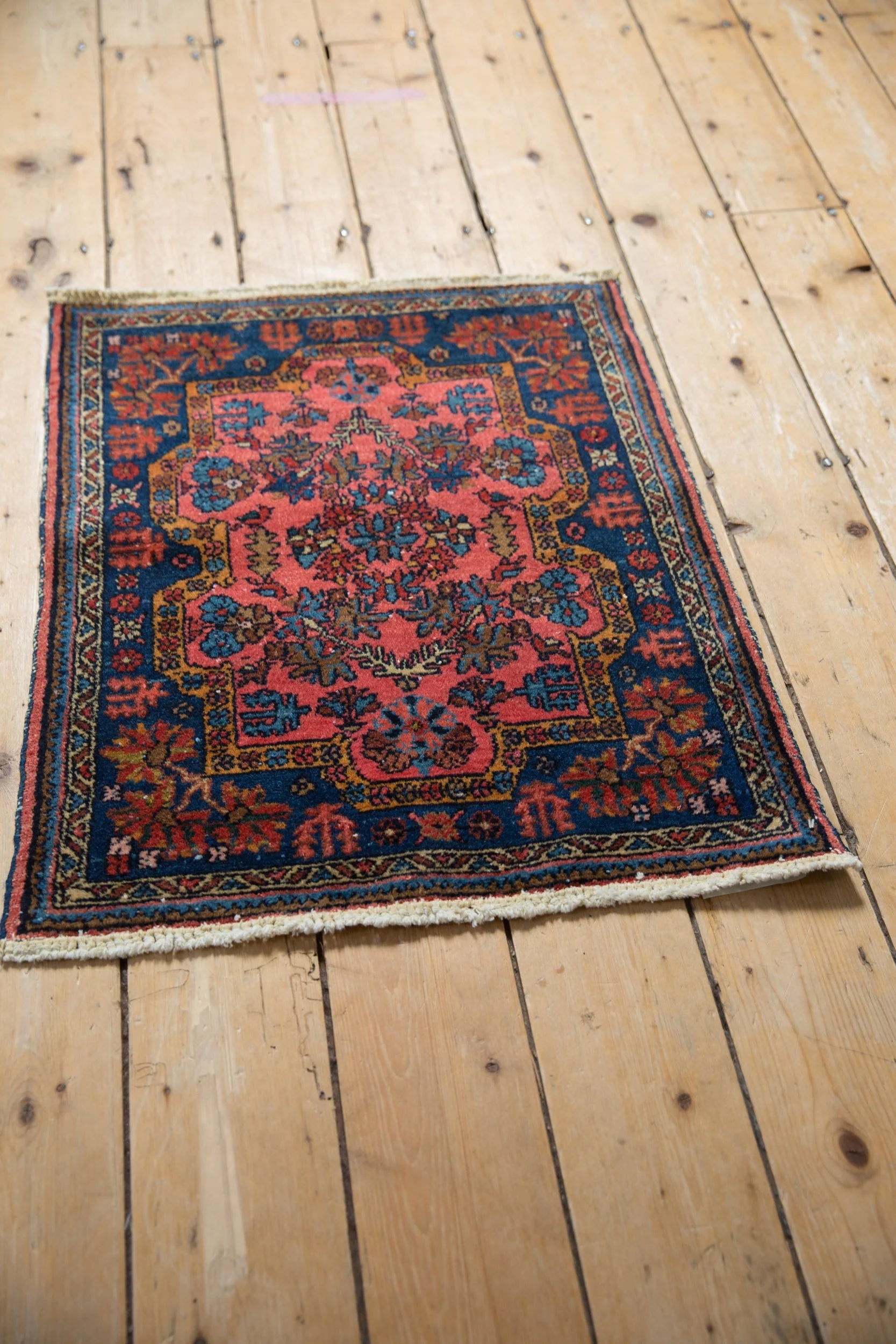 2x2.5 Vintage Fine Mehreban Square Rug Mat - Image 5